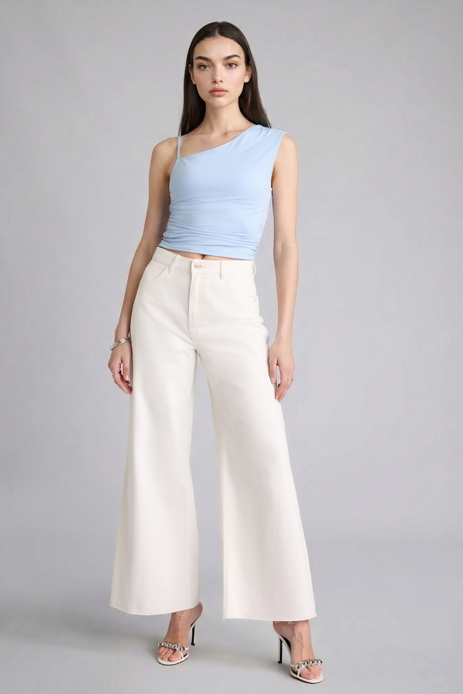 DeFacto Slim Fit Kırışık Dokulu Atlet görsel 2