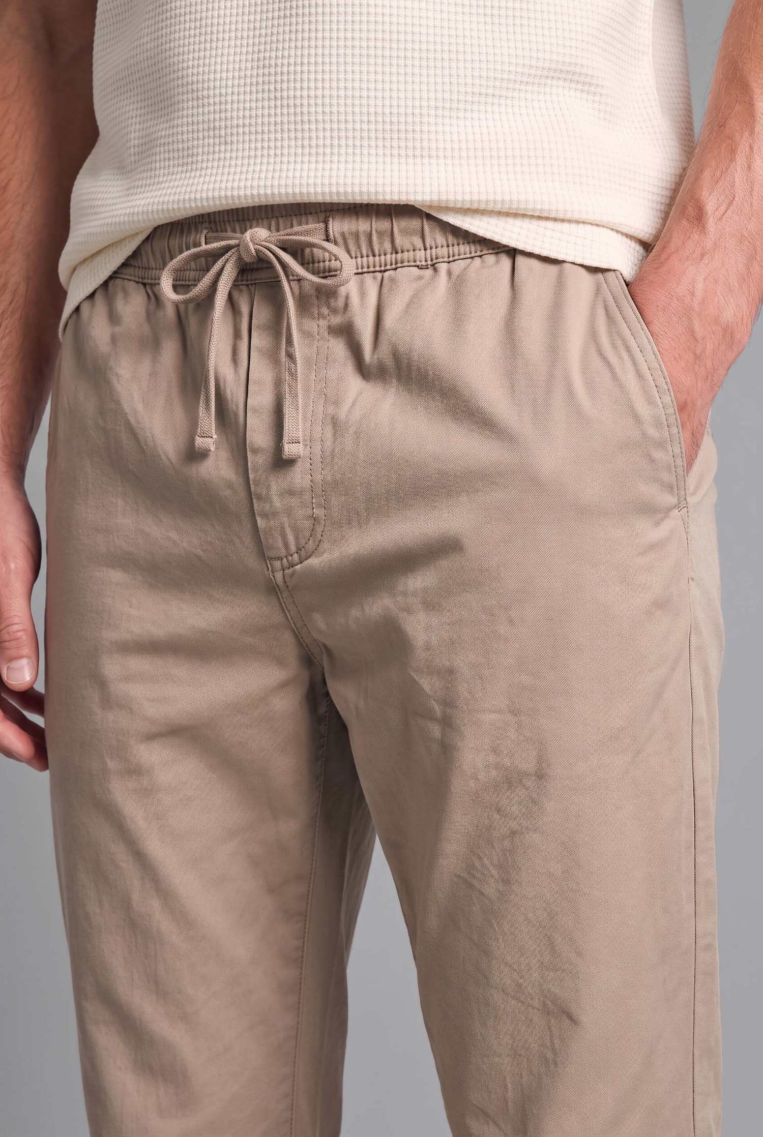 DeFacto Ultra Yumuşak Bağcıklı Relax Fit Pantolon görsel 5