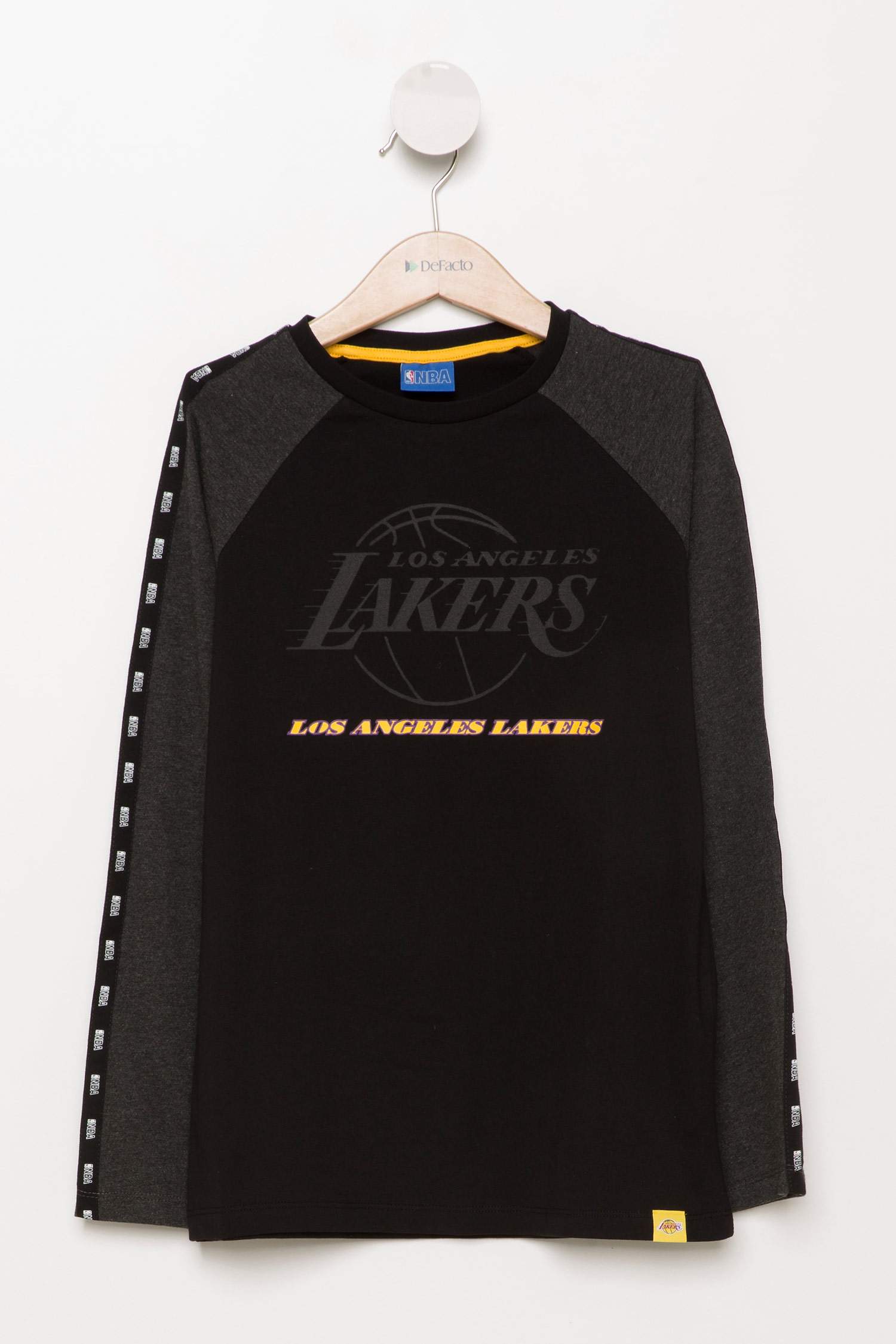 Defacto NBA Lisanslı Genç Erkek T-shirt. 4