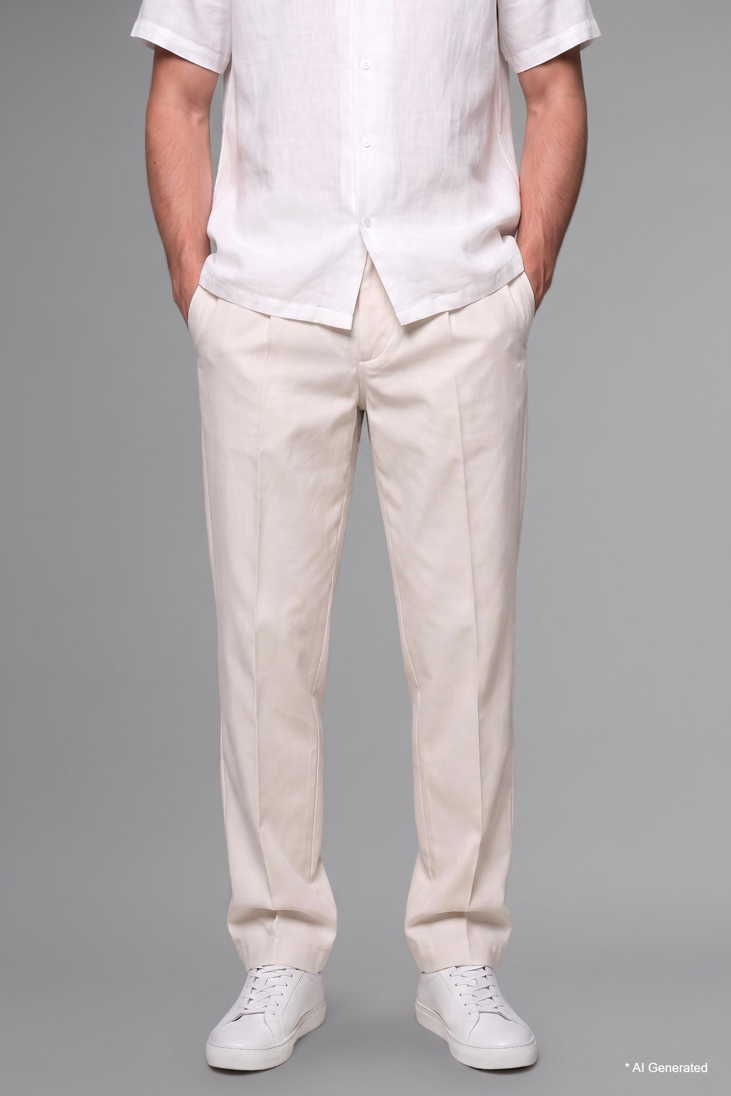 DeFacto %100 Pamuk Relaxed Fit Pantolon görsel 4