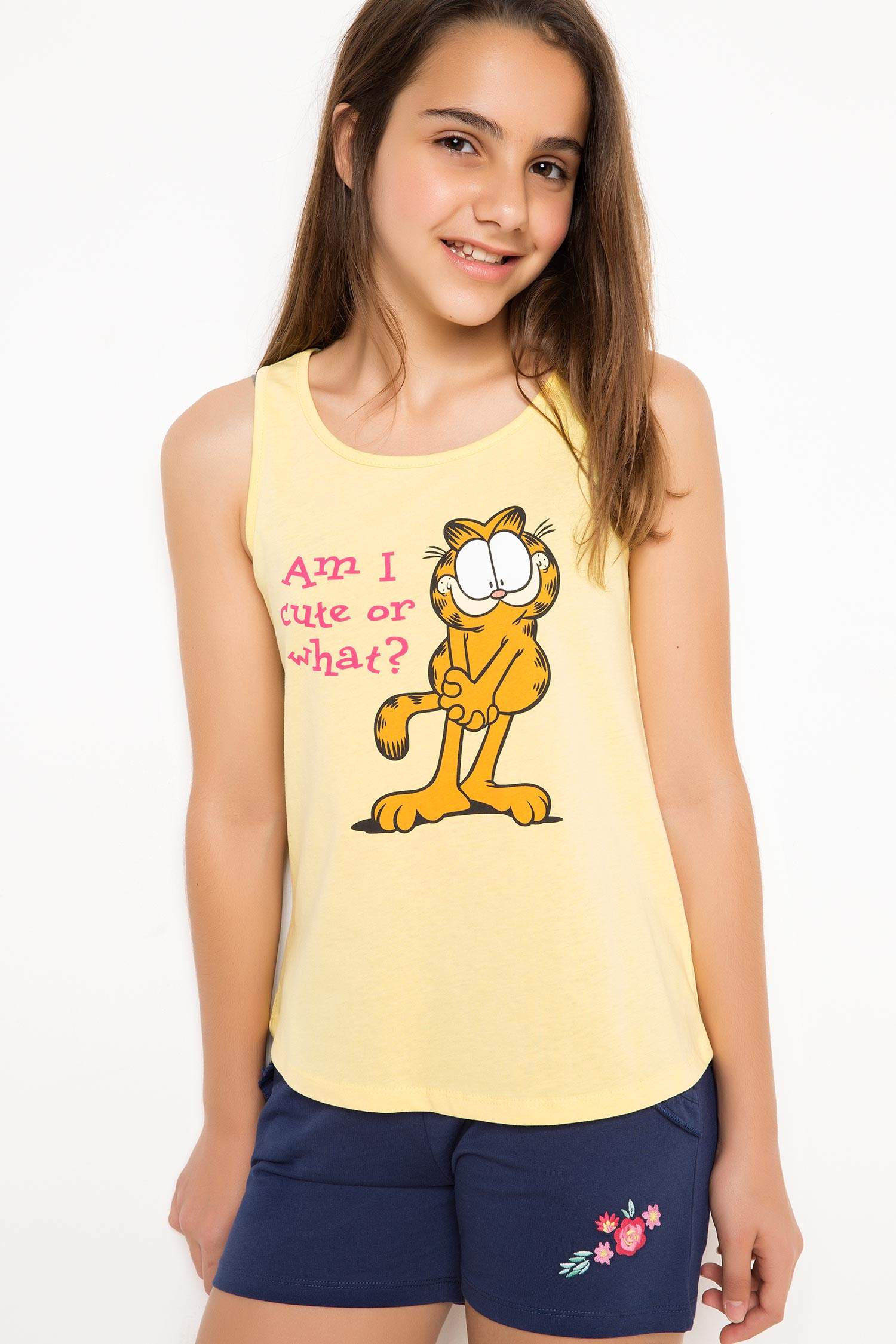 Defacto Garfield Lisanslı Genç Kız Body. 1