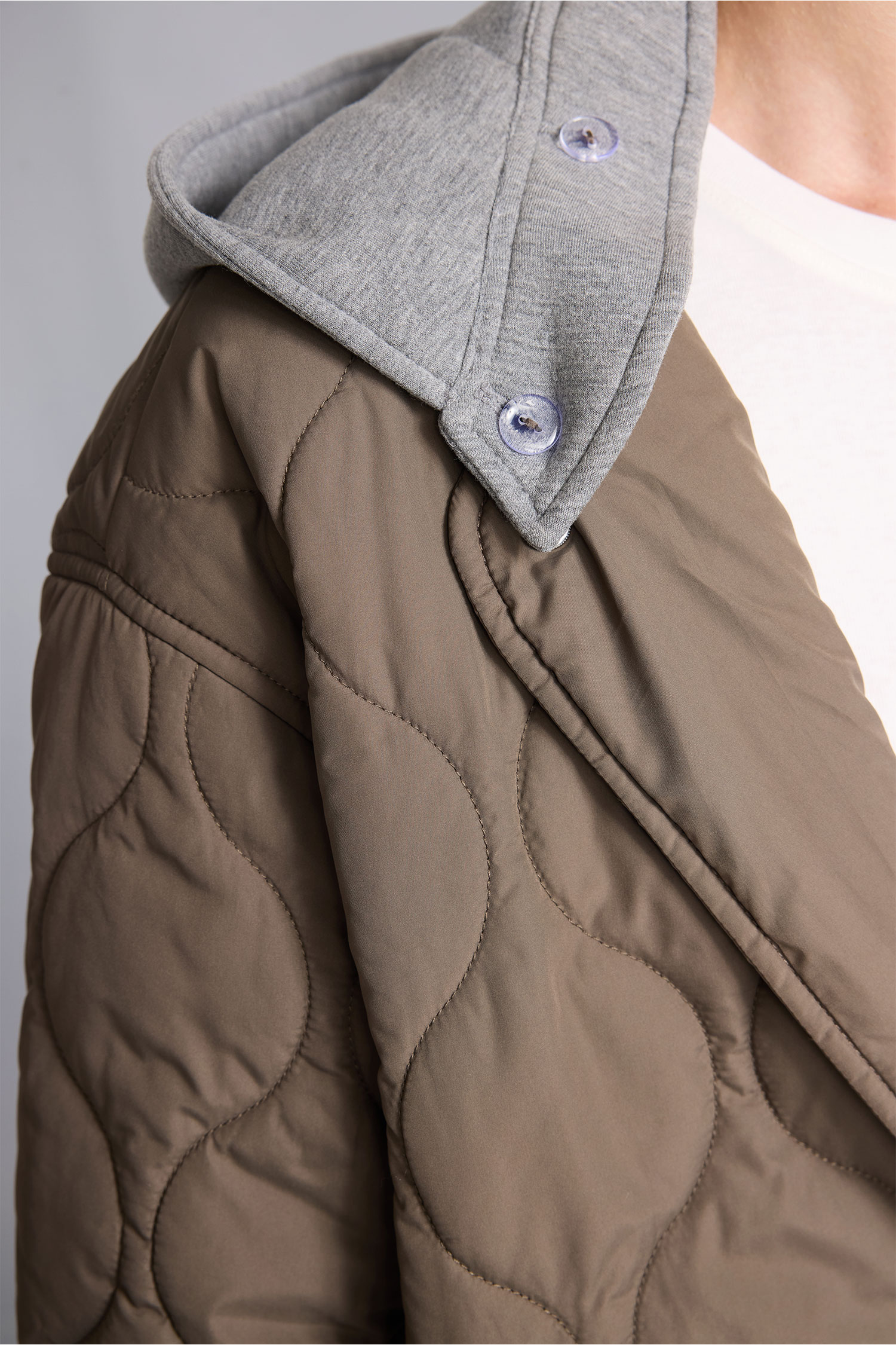 DeFacto Kapüşonlu Kapitone Parka görsel 4