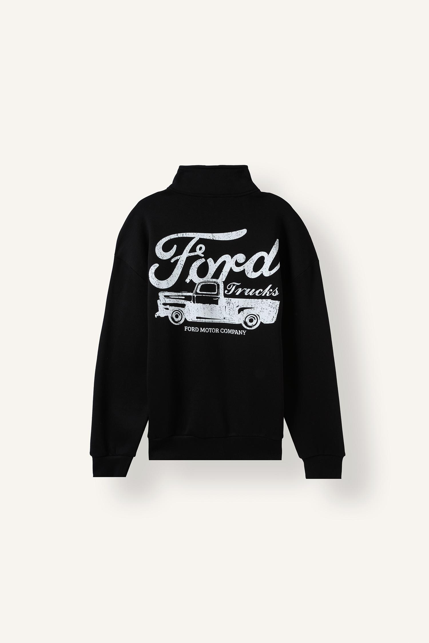 DeFacto Ford Motor Company Boxy Fıt Sweatshirt görsel 7