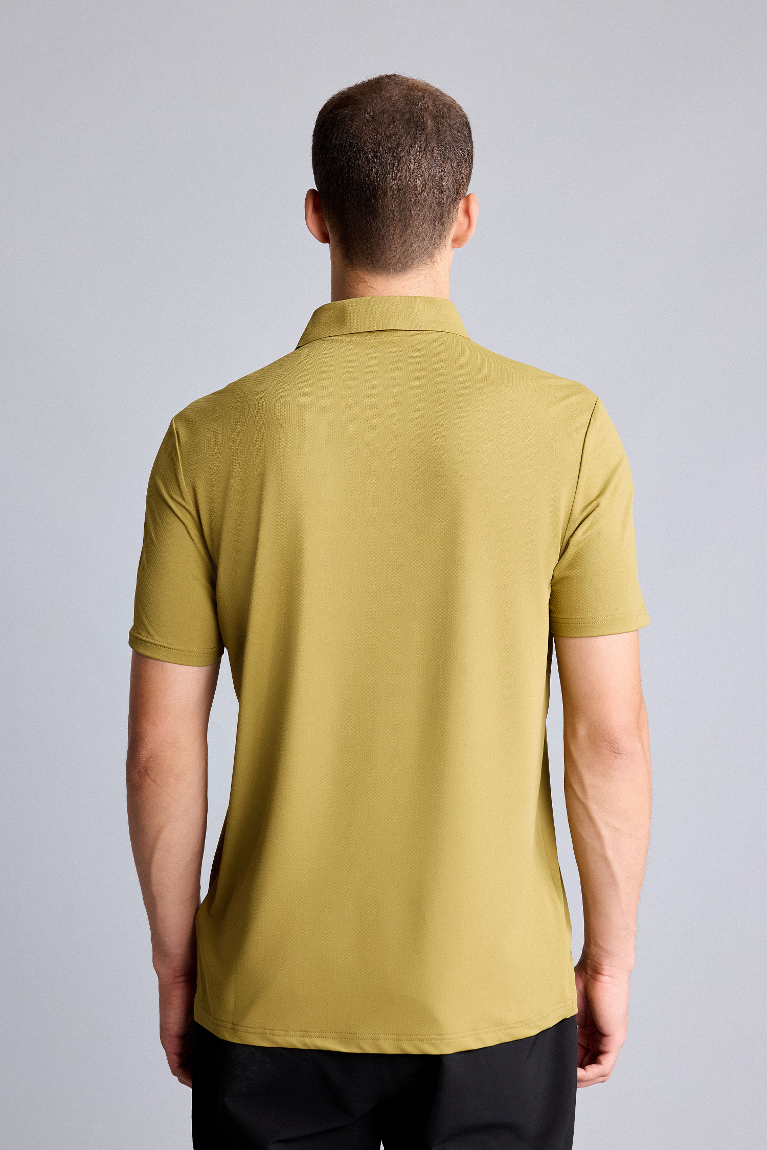 DeFacto Çabuk Kuruyan Standart Fit Polo Tişört görsel 5