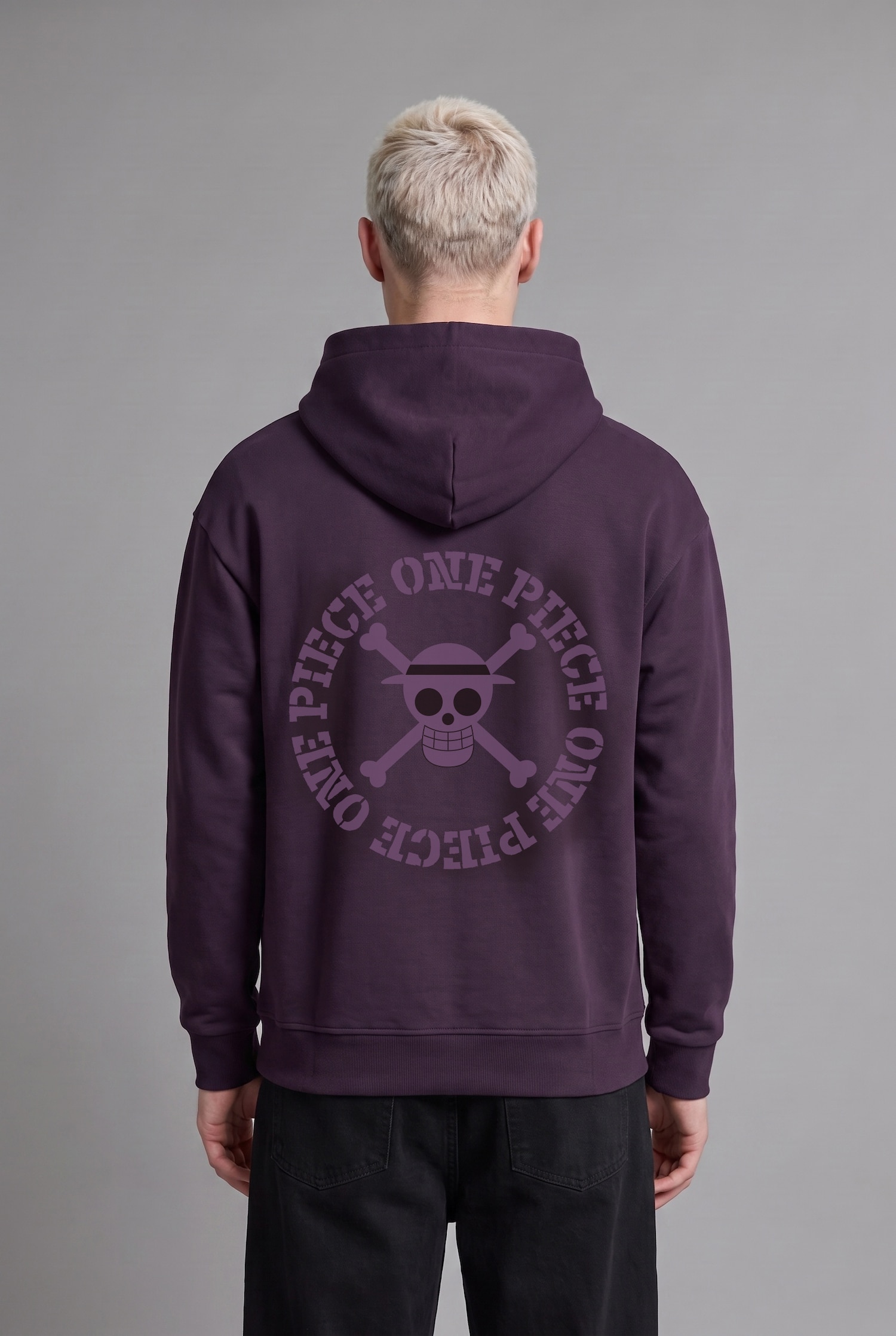 DeFacto One Piece Baskılı Kapüşonlu Sweatshirt