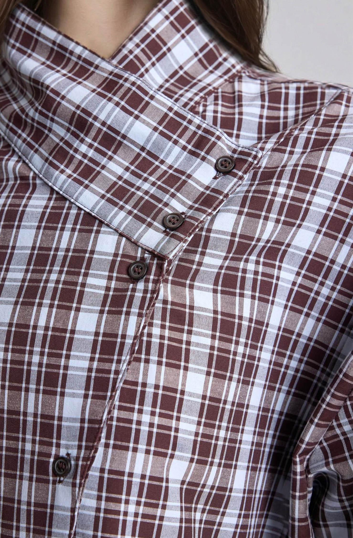 DeFacto Regular Fit Uzun kollu Poplin Tunik görsel 6