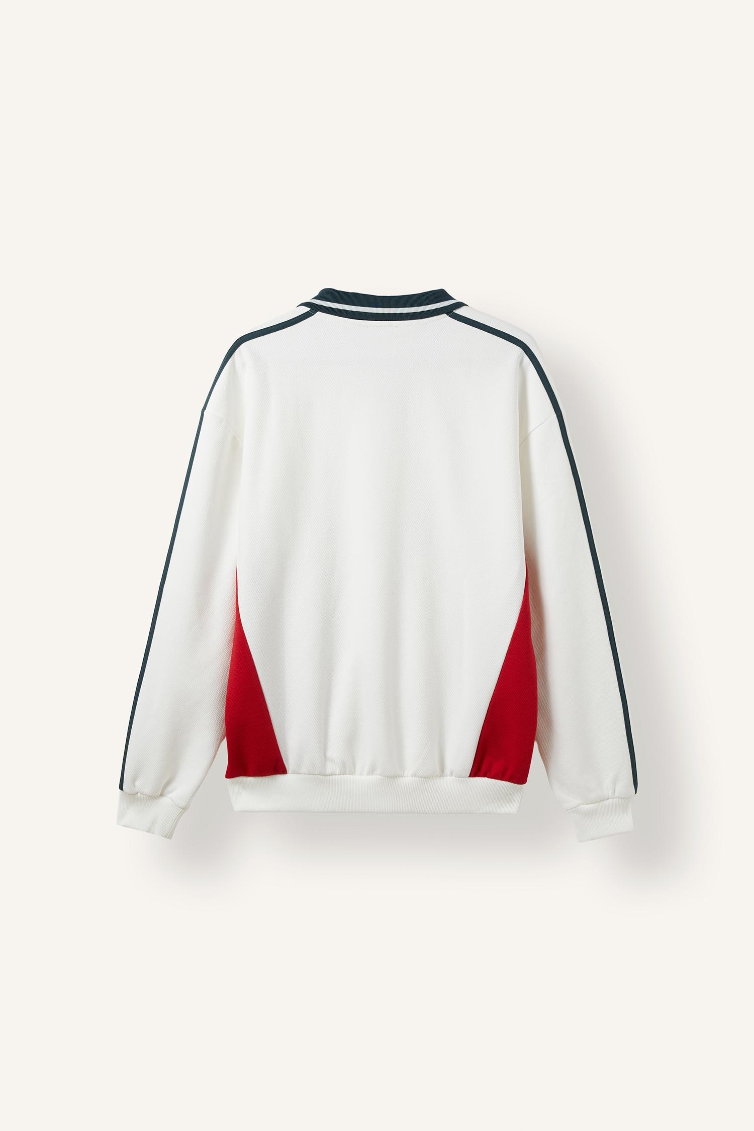 DeFacto Boxy Fit Baskılı Uzun Kollu Sweatshirt görsel 6