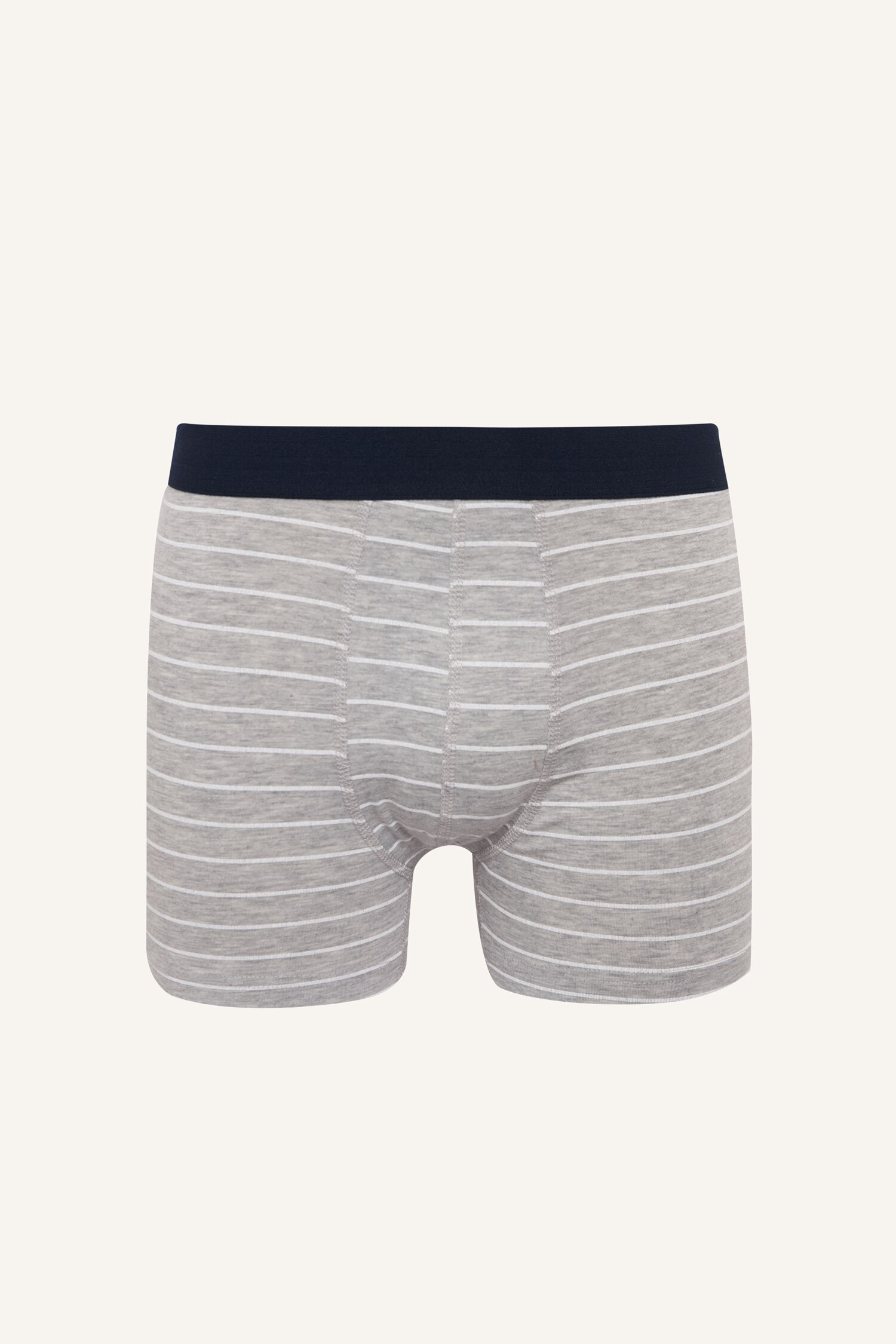 DeFacto Regular Fıt Çizgili 3'lü Boxer Set görsel 2