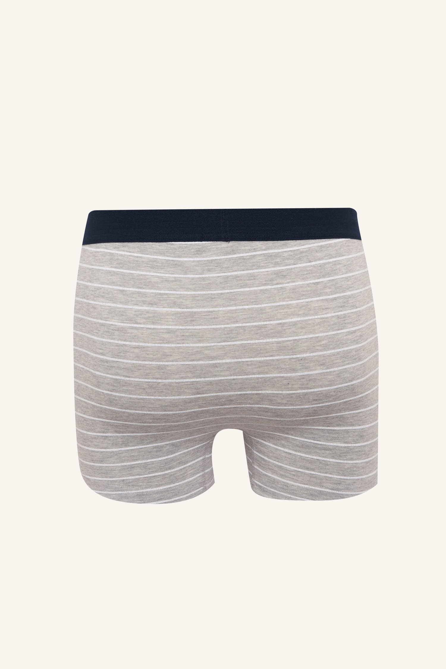 DeFacto Regular Fıt Çizgili 3'lü Boxer Set görsel 3