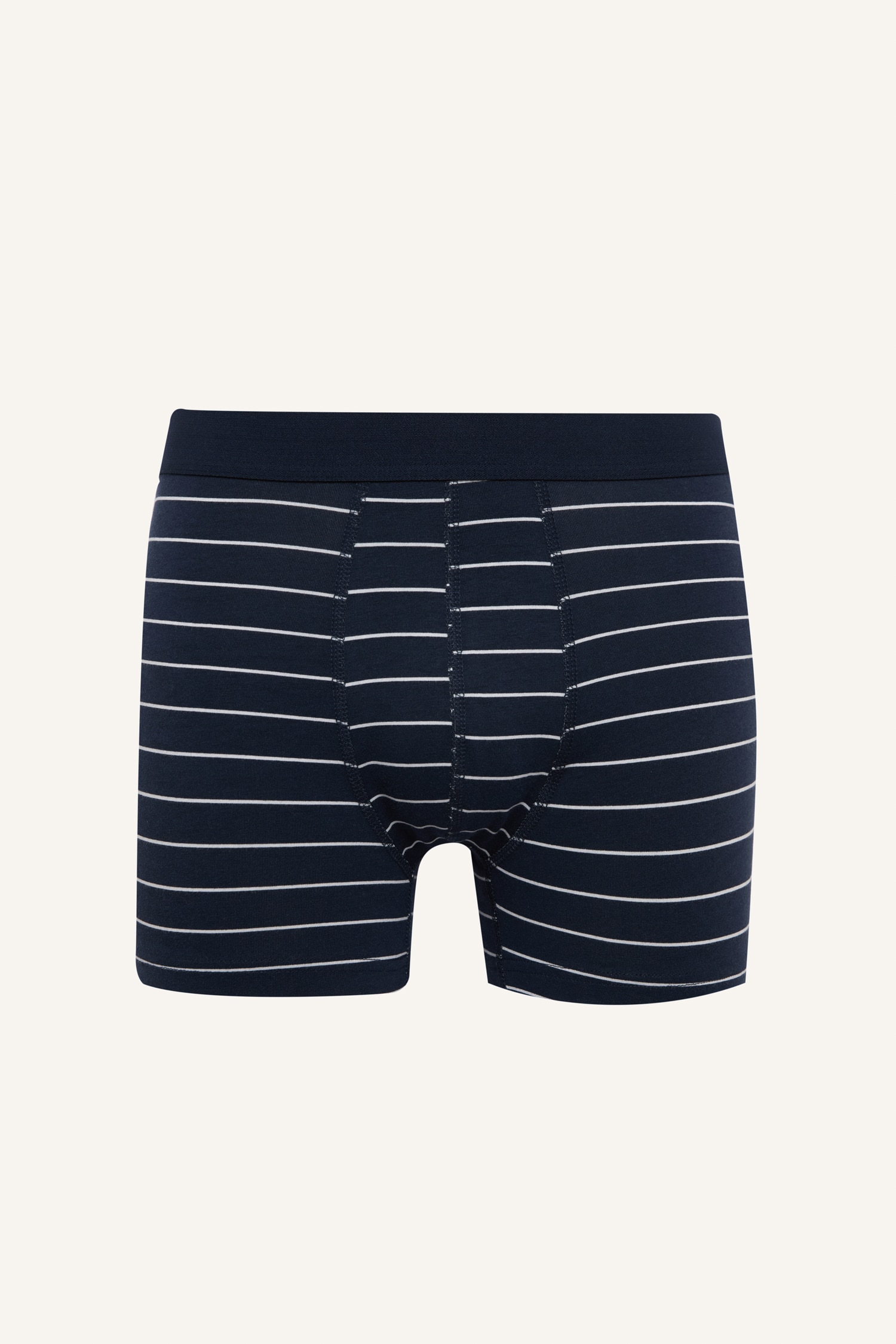 DeFacto Regular Fıt Çizgili 3'lü Boxer Set görsel 5