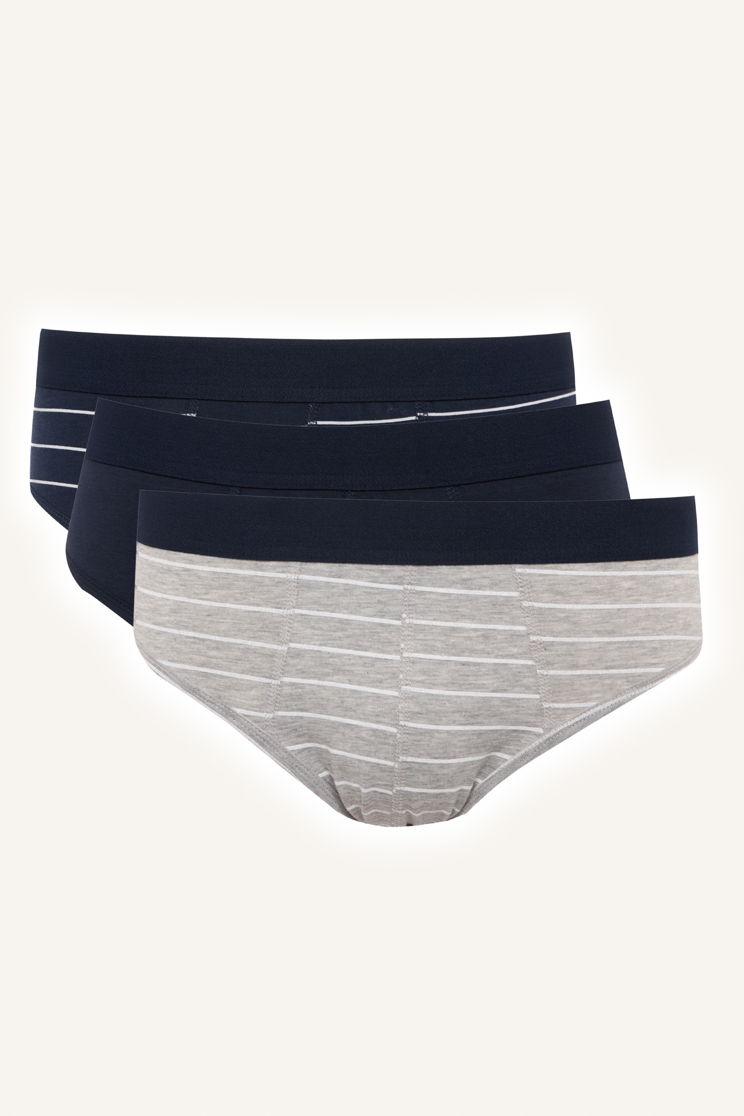 DeFacto Regular Fıt 3'lü Slip Külot Set