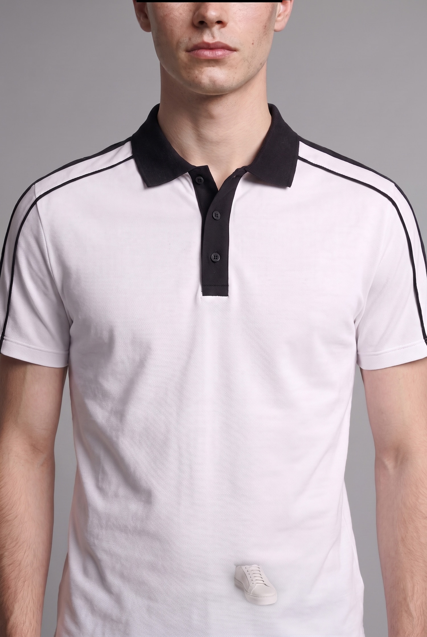 DeFacto Loose Fit Şeritli Kısa Kollu Tişört görsel 5