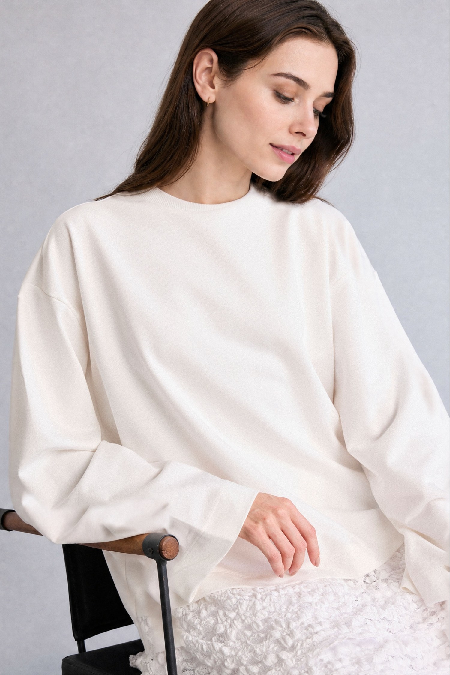 DeFacto Loose Fit Uzun Kollu Sweatshirt Tunik