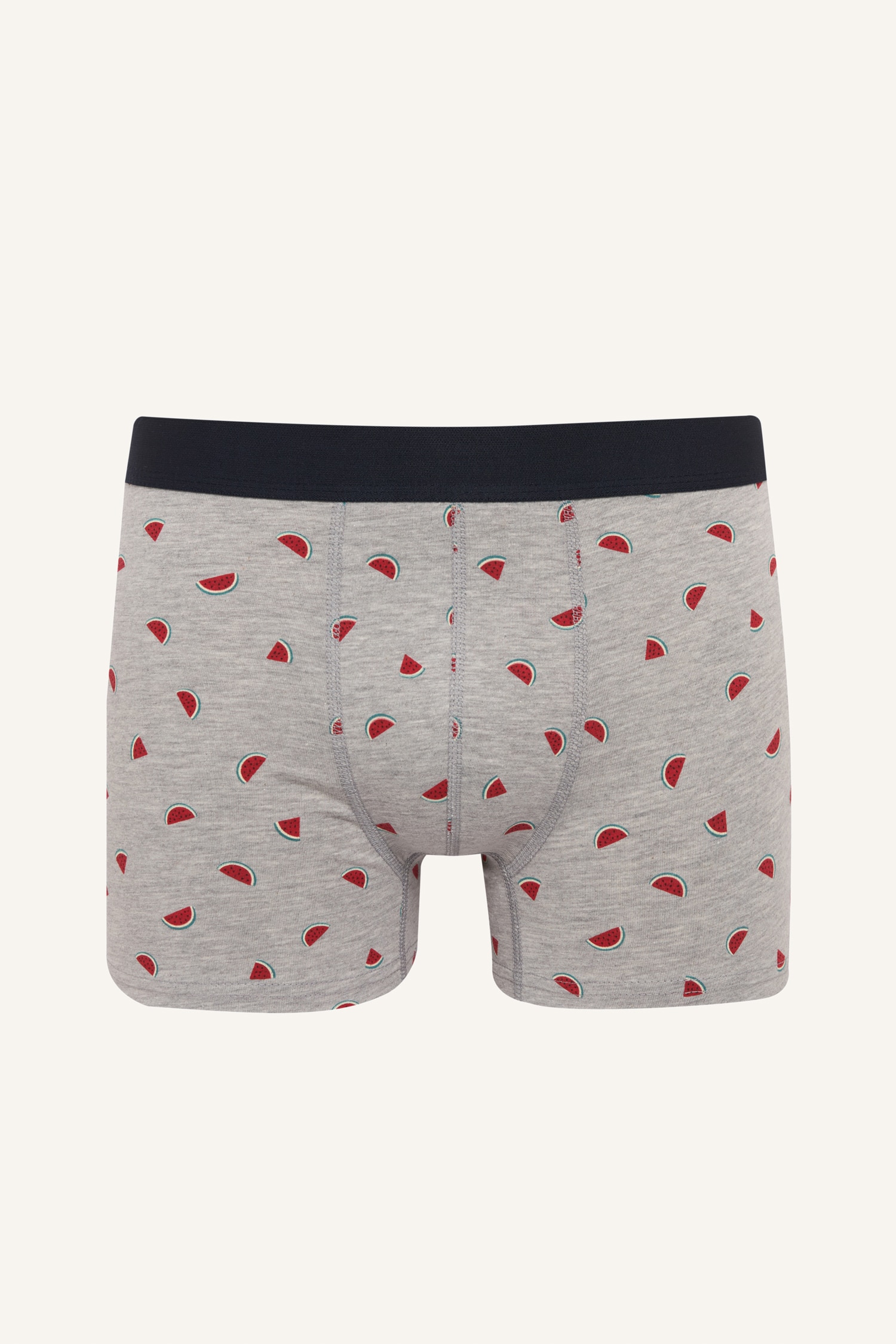 DeFacto Regular Fıt Baskılı 3'lü Boxer görsel 5