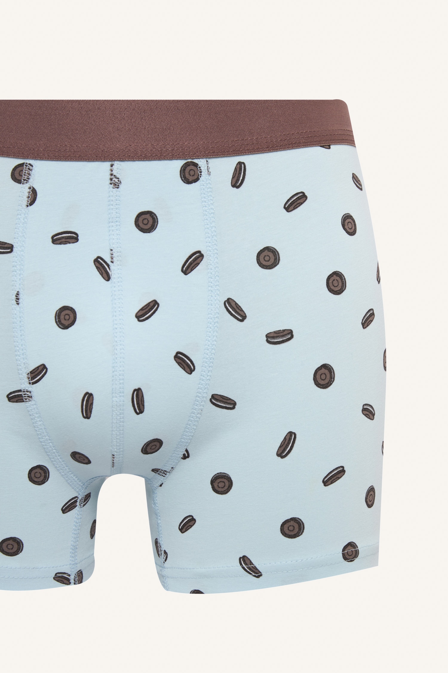 DeFacto Regular Fit Baskılı 3'lü Boxer görsel 4