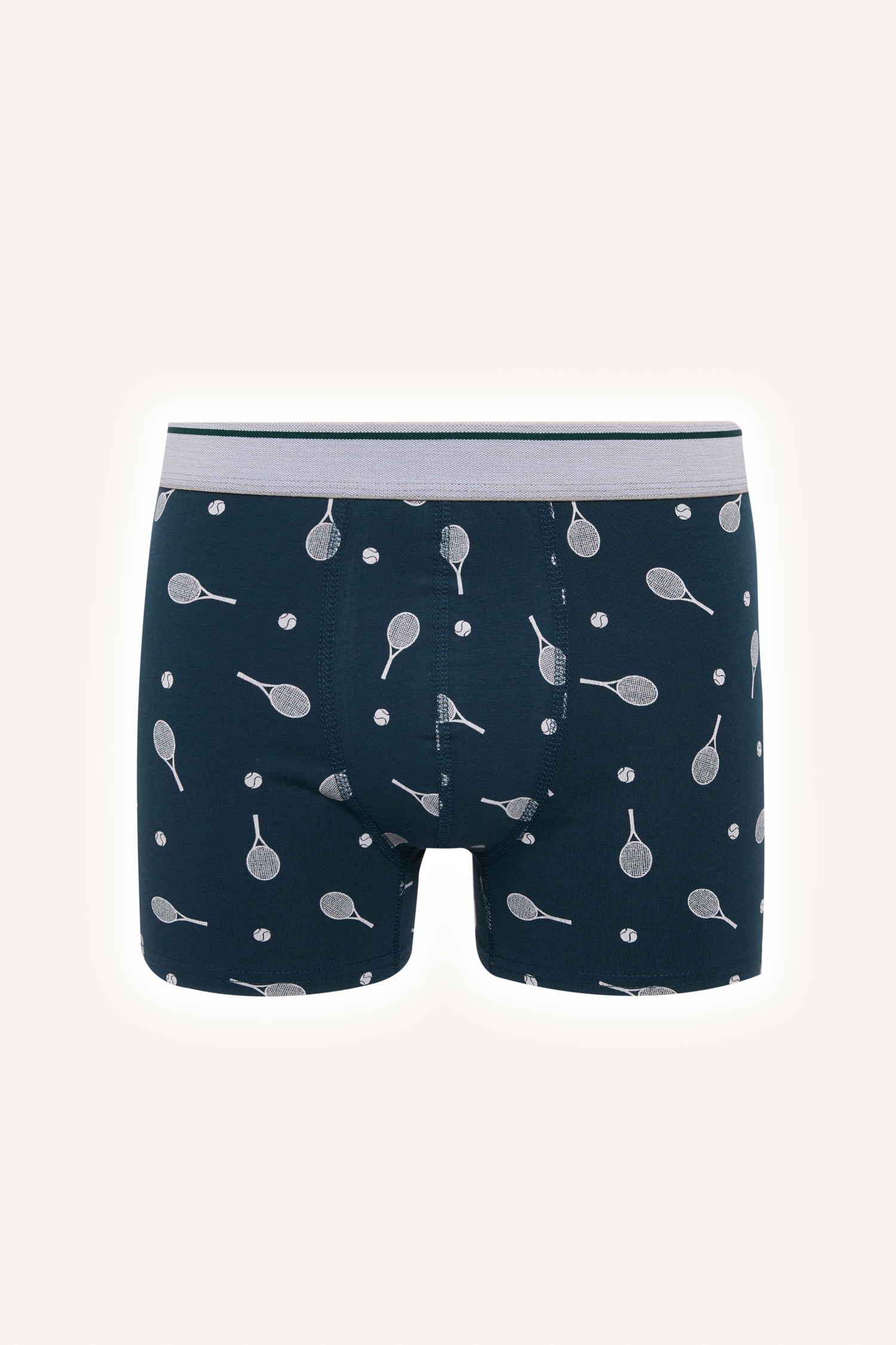 DeFacto Regular Fıt Desenli 3'lü Boxer Set görsel 5