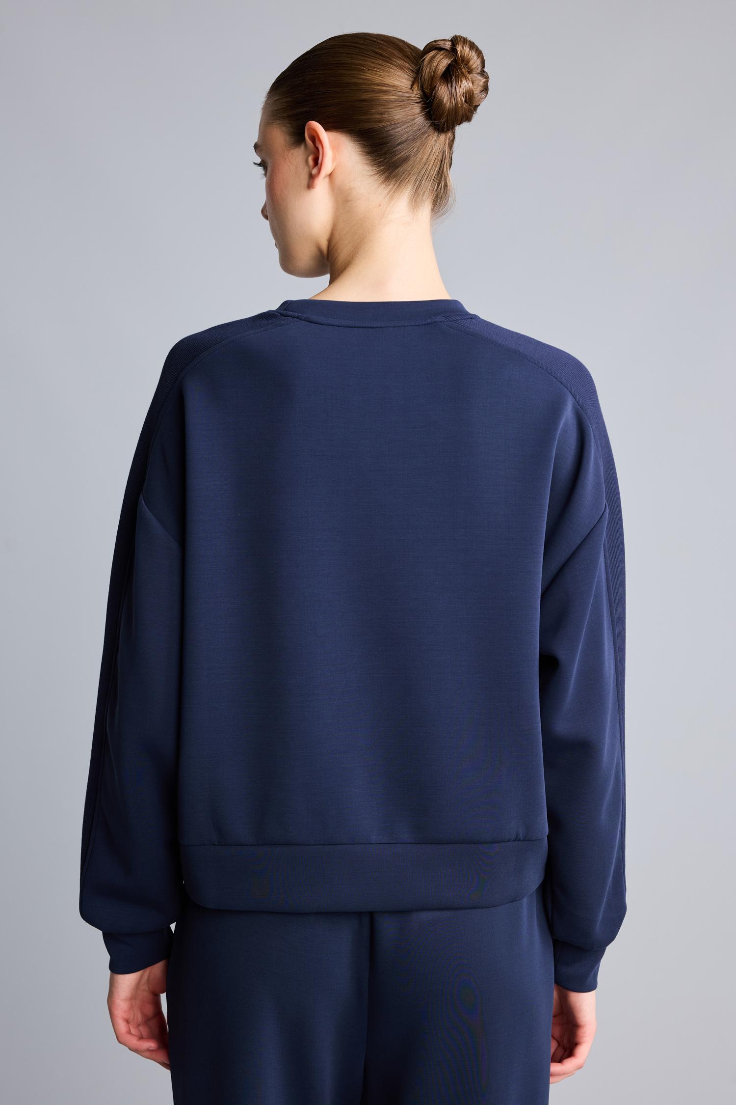 DeFacto Ultra Yumuşak Oversize Modal Basic Sweatshirt görsel 6