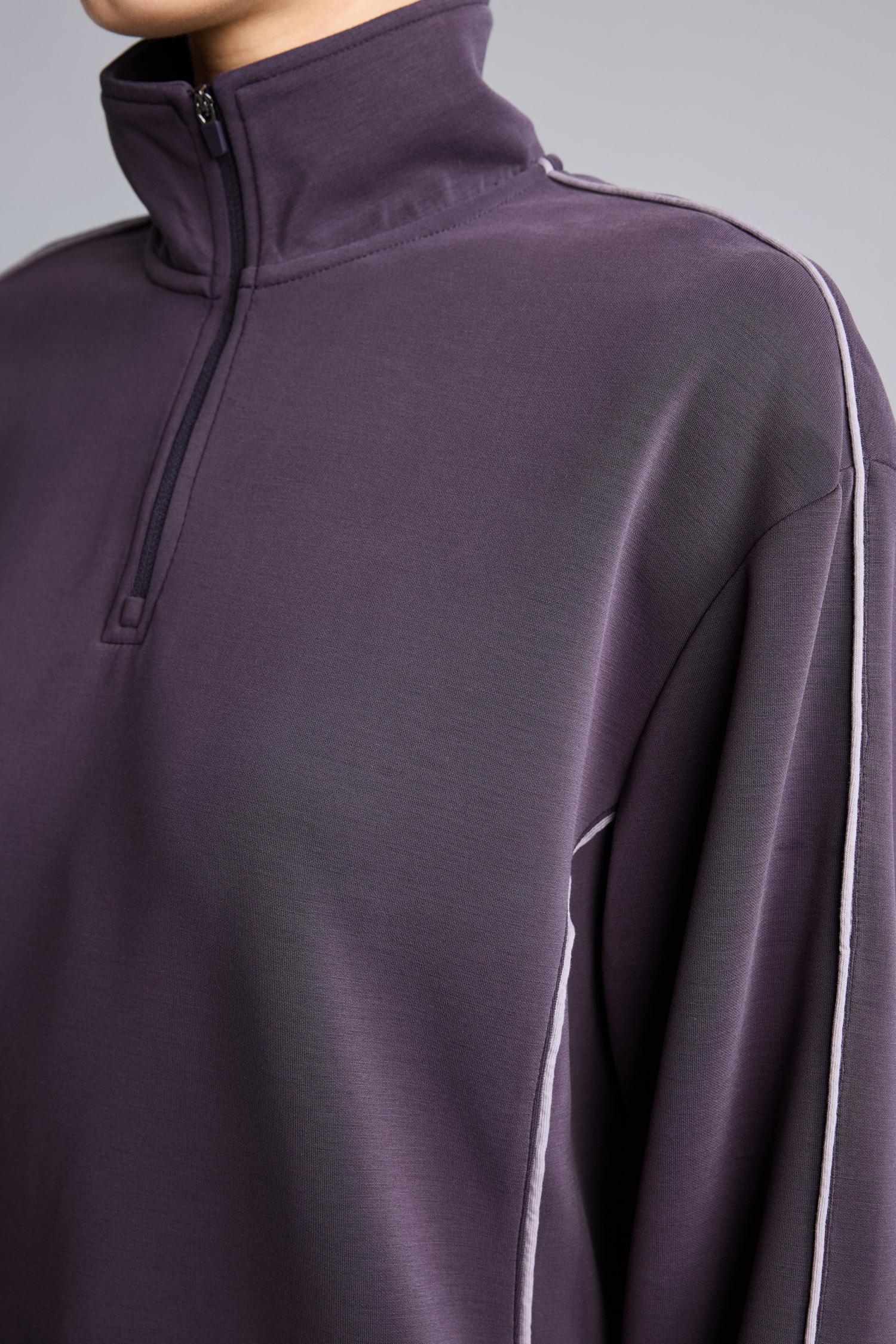 DeFacto Ultra Yumuşak Standart Fit Modal Basic Sweatshirt görsel 7