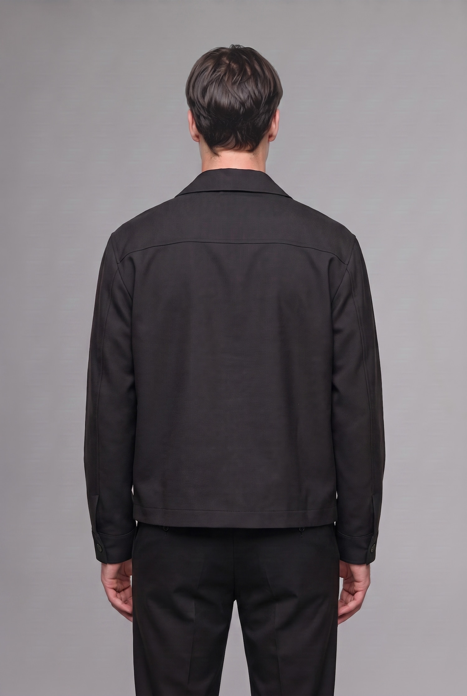 DeFacto Regular Fıt Polo Yaka Blazer Ceket görsel 3