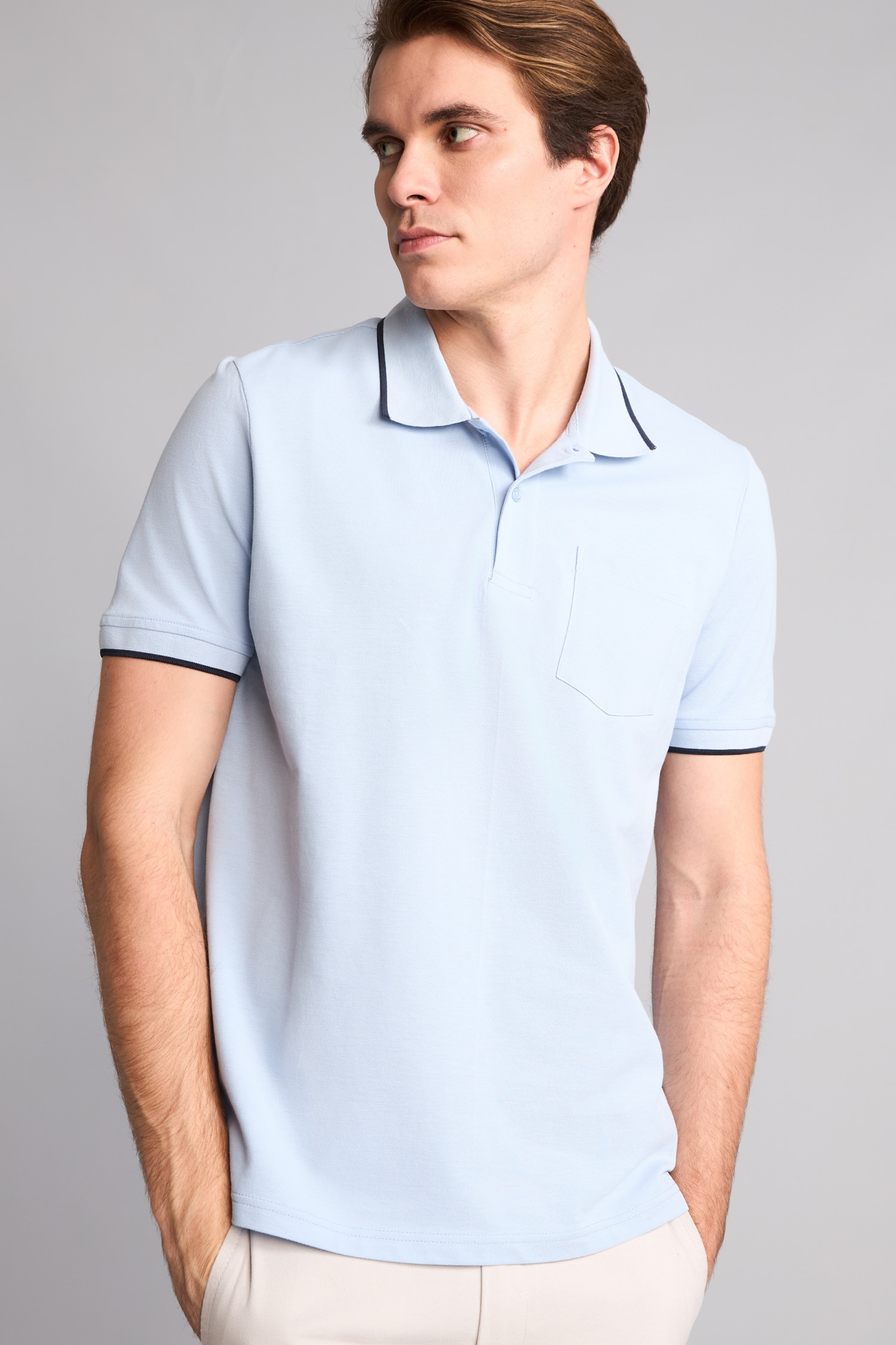 DeFacto %100 Pamuk Regular Fit Polo Tişört