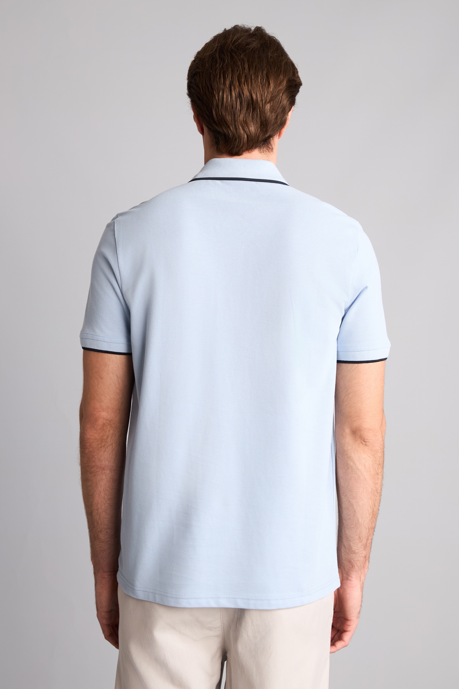 DeFacto %100 Pamuk Regular Fit Polo Tişört görsel 5