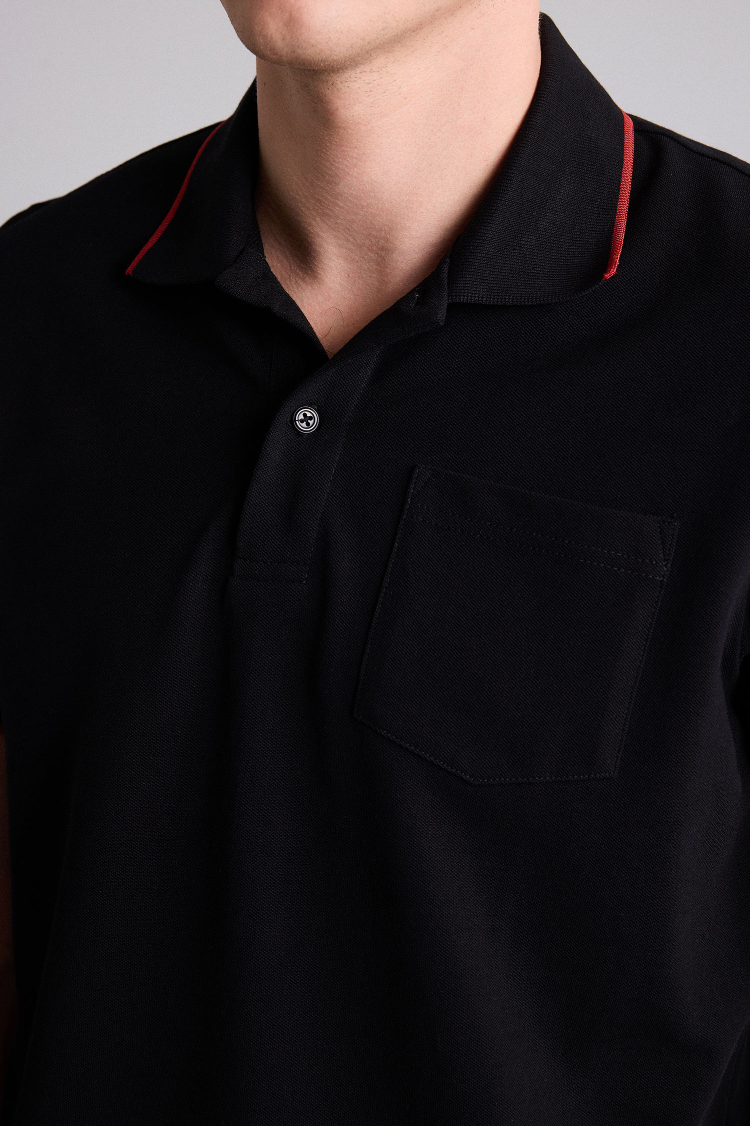 DeFacto %100 Pamuk Regular Fit Polo Tişört görsel 4