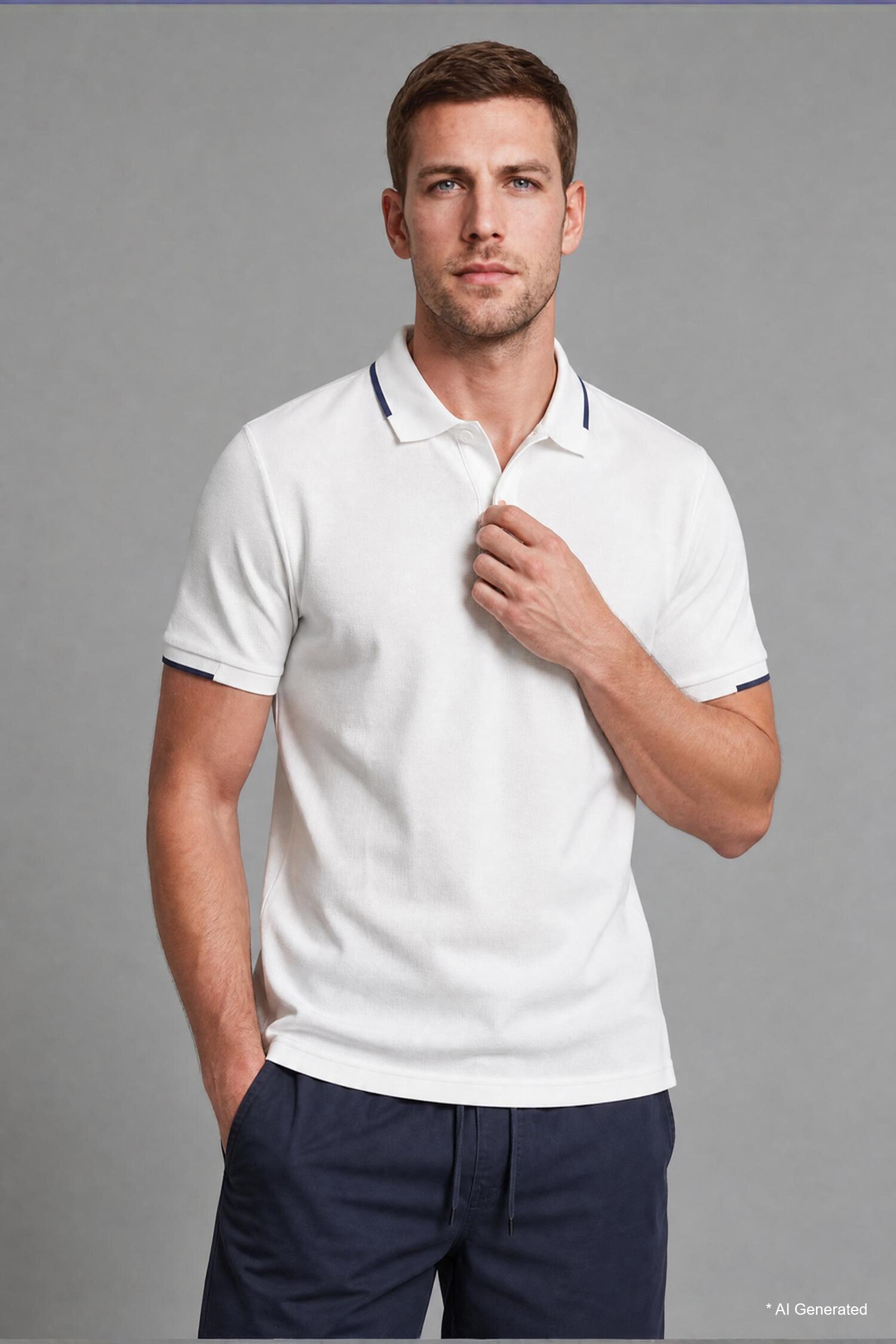 DeFacto Regular Fit Polo Tişört görsel 6