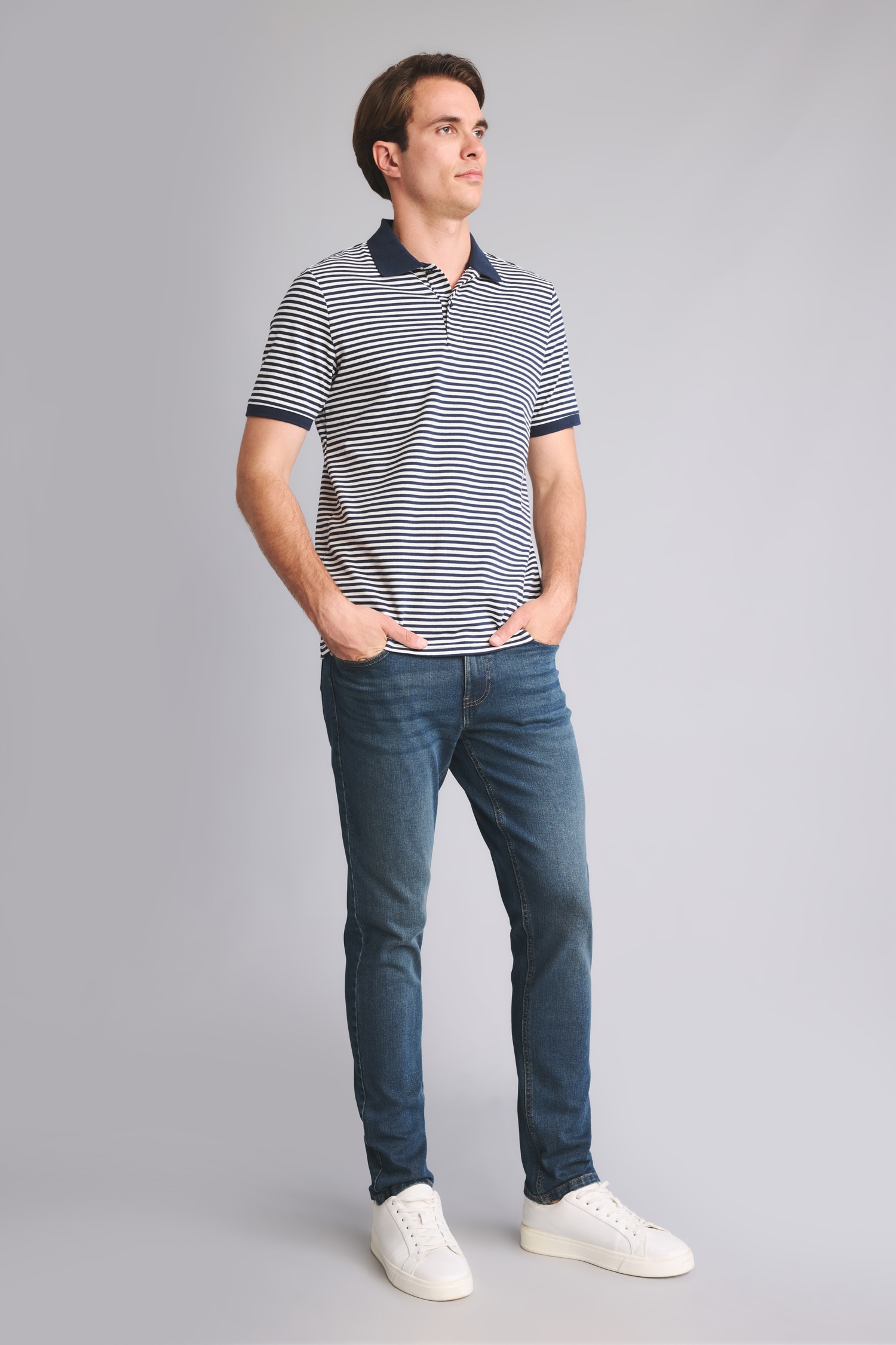 DeFacto Pamuklu Regular Fit Polo Tişört görsel 2