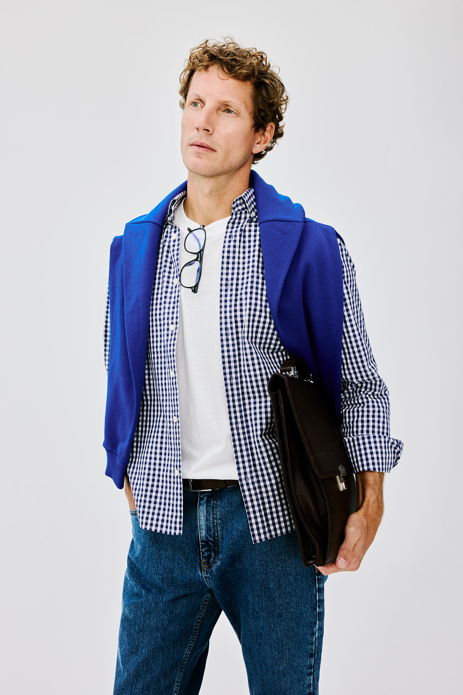 DeFacto Regular Fit Kareli Poplin Gömlek