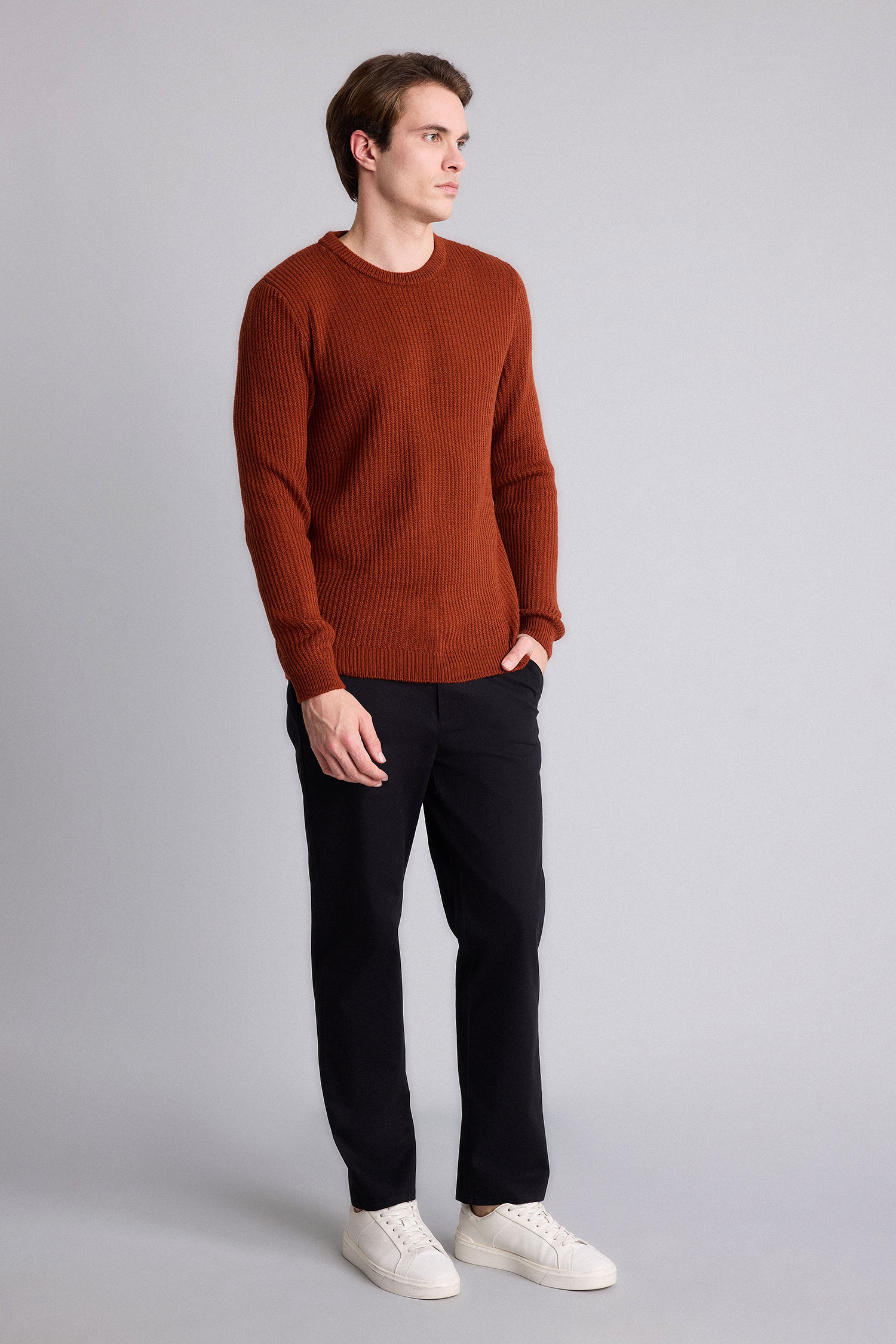 DeFacto Regular Fit Normal Bel Pantolon görsel 2