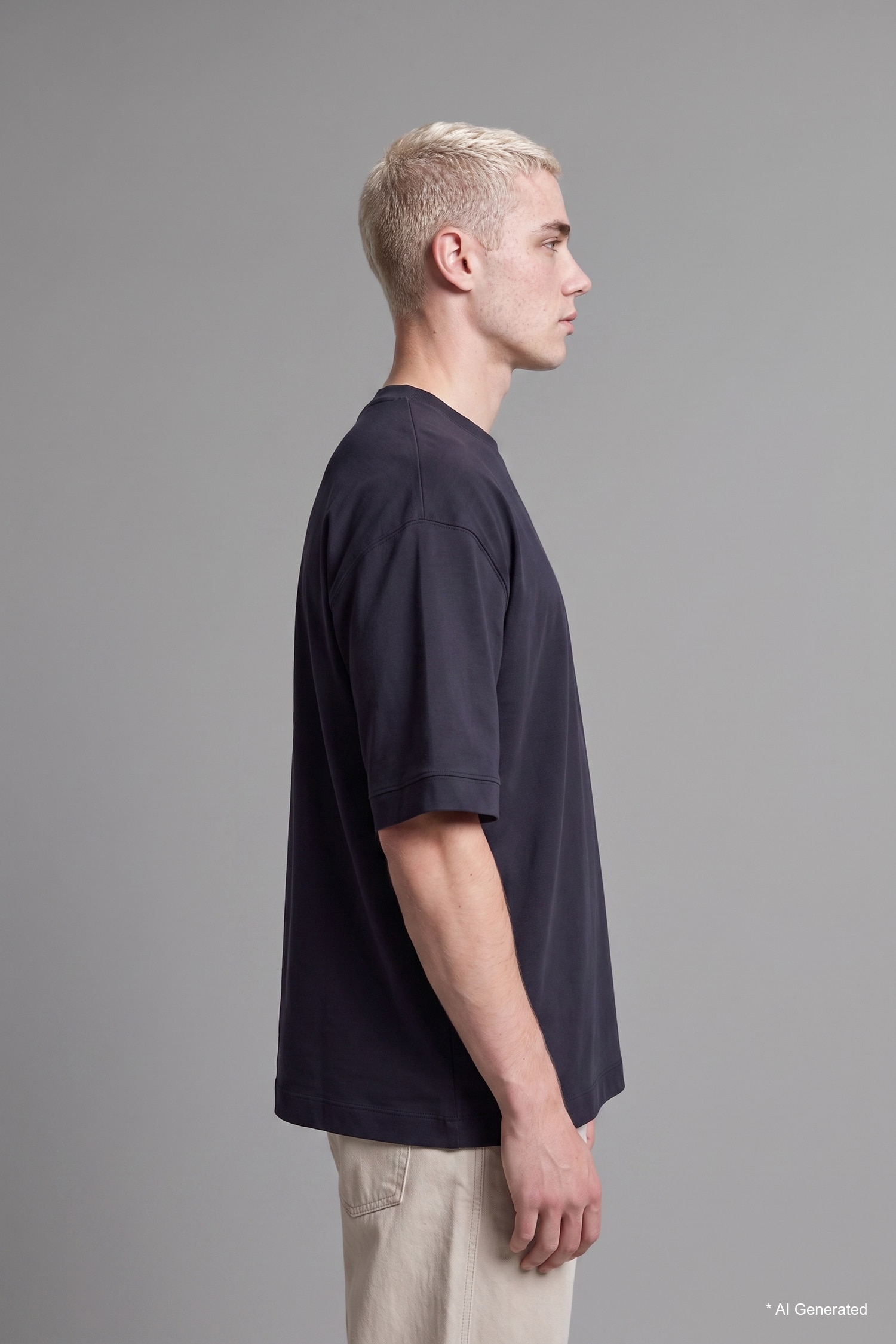 DeFacto Loose Fit Kısa Kollu Baskılı Tişört görsel 4