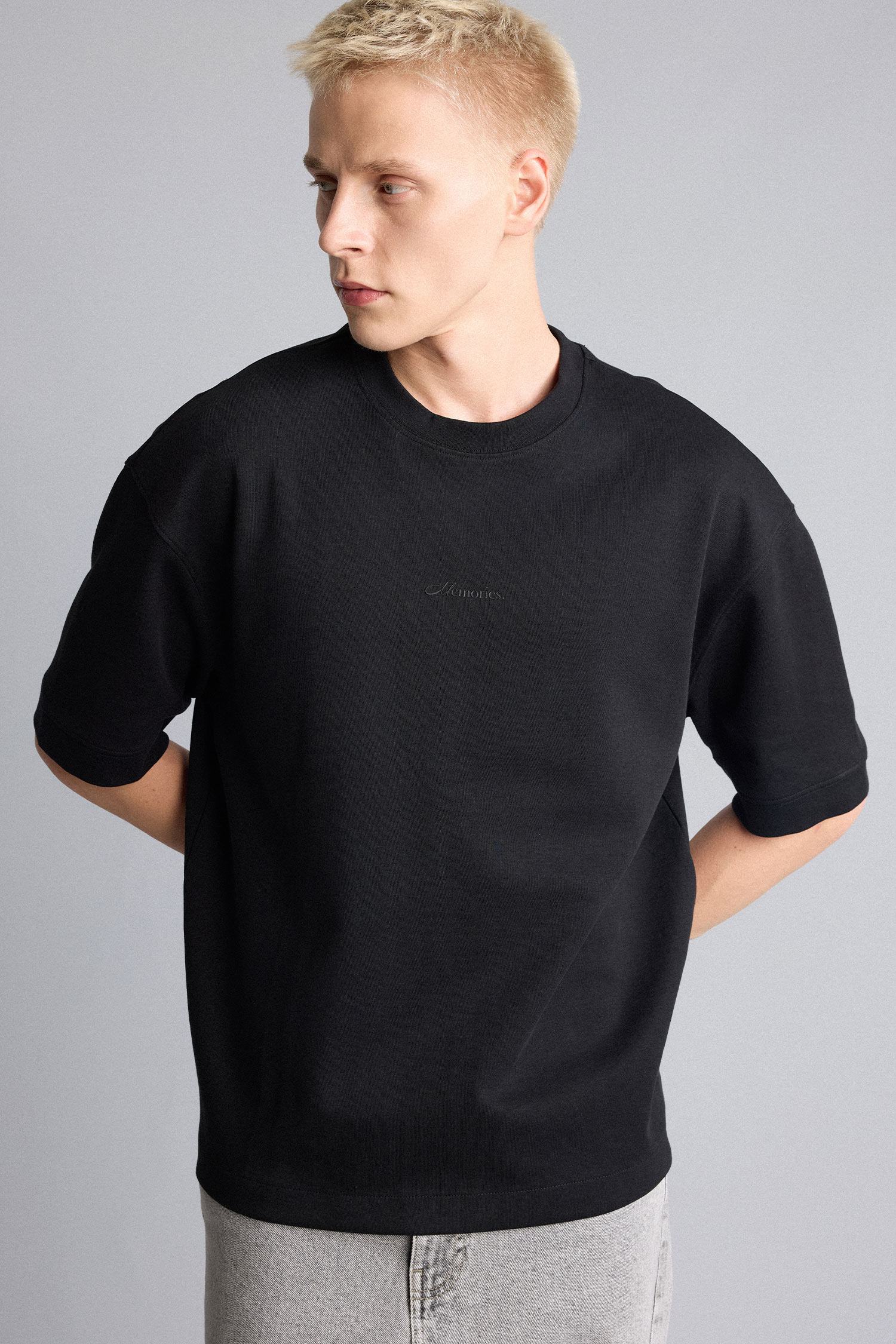 DeFacto Loose Fit Kısa Kollu Baskılı Tişört