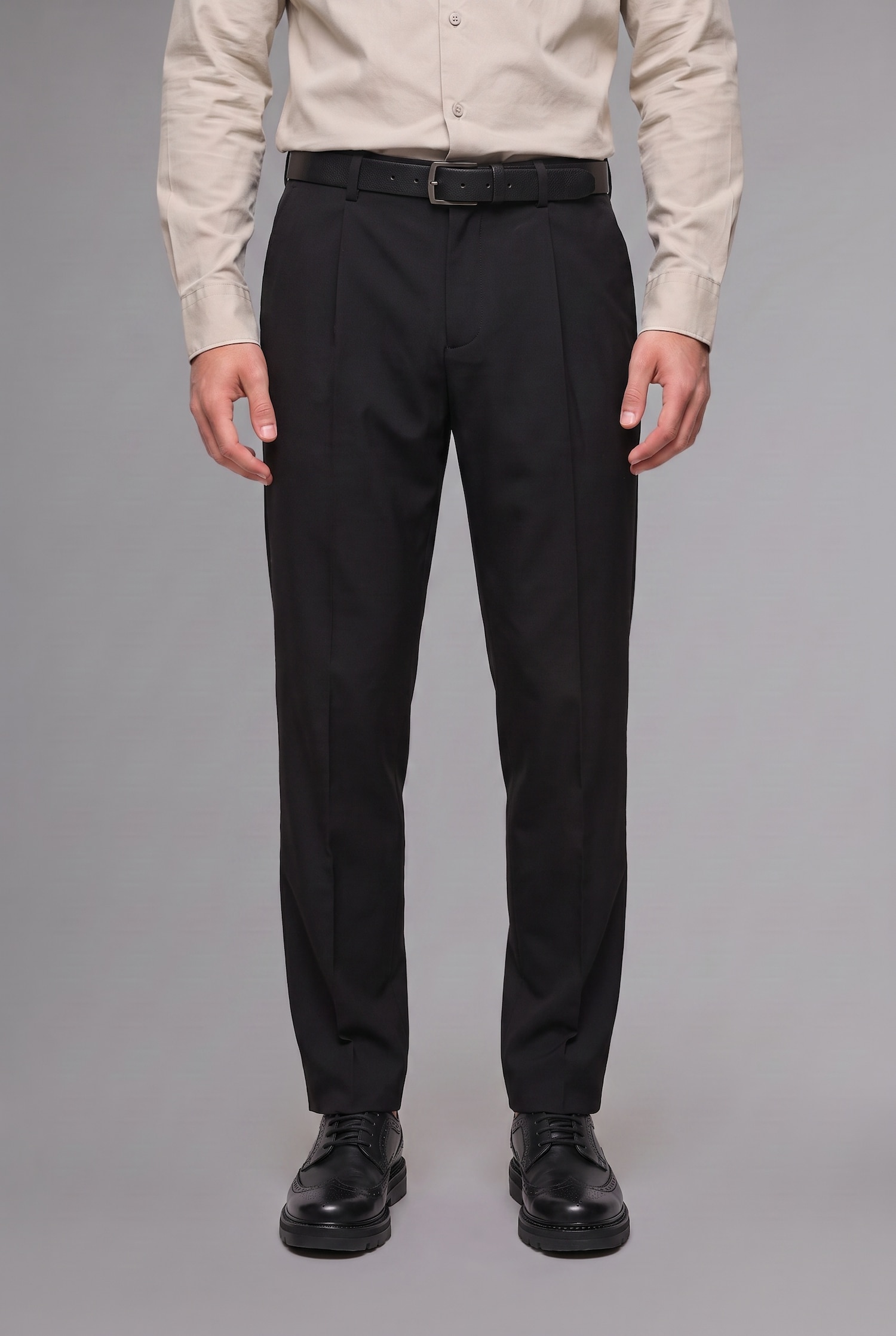 DeFacto Baggy Fit Düz Paça Basic Pantolon görsel 2