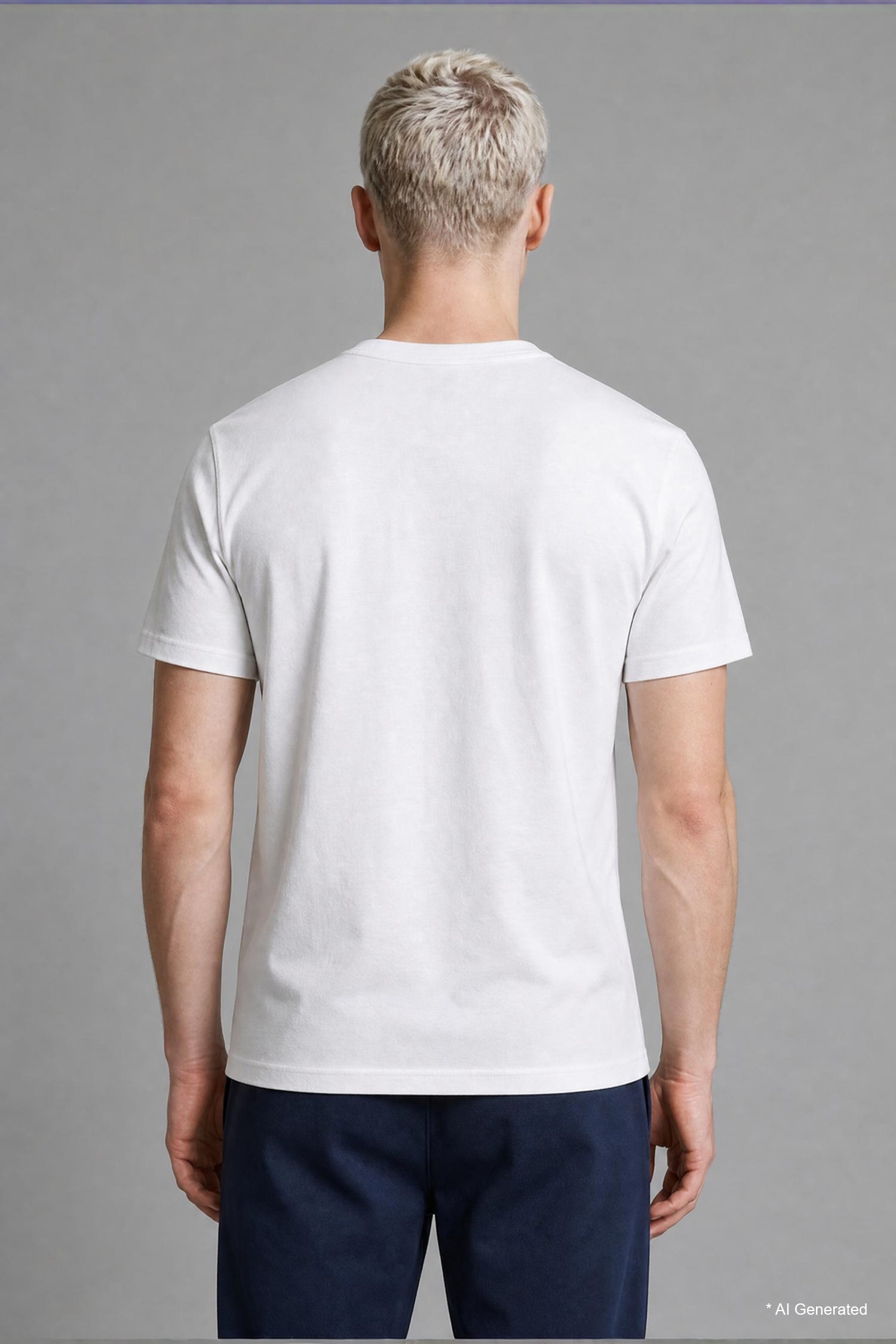 DeFacto Regular Fit Kısa Kollu Basic Tişört görsel 5