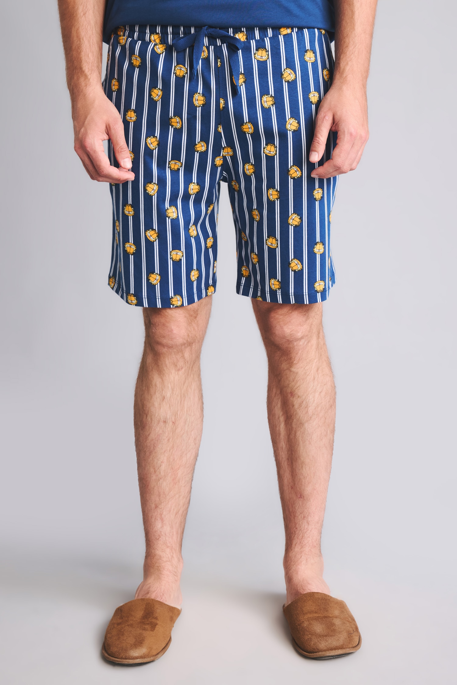 DeFacto %100 Pamuk 2'li Garfield Baskılı Lisanlı Pijama Takımı görsel 4