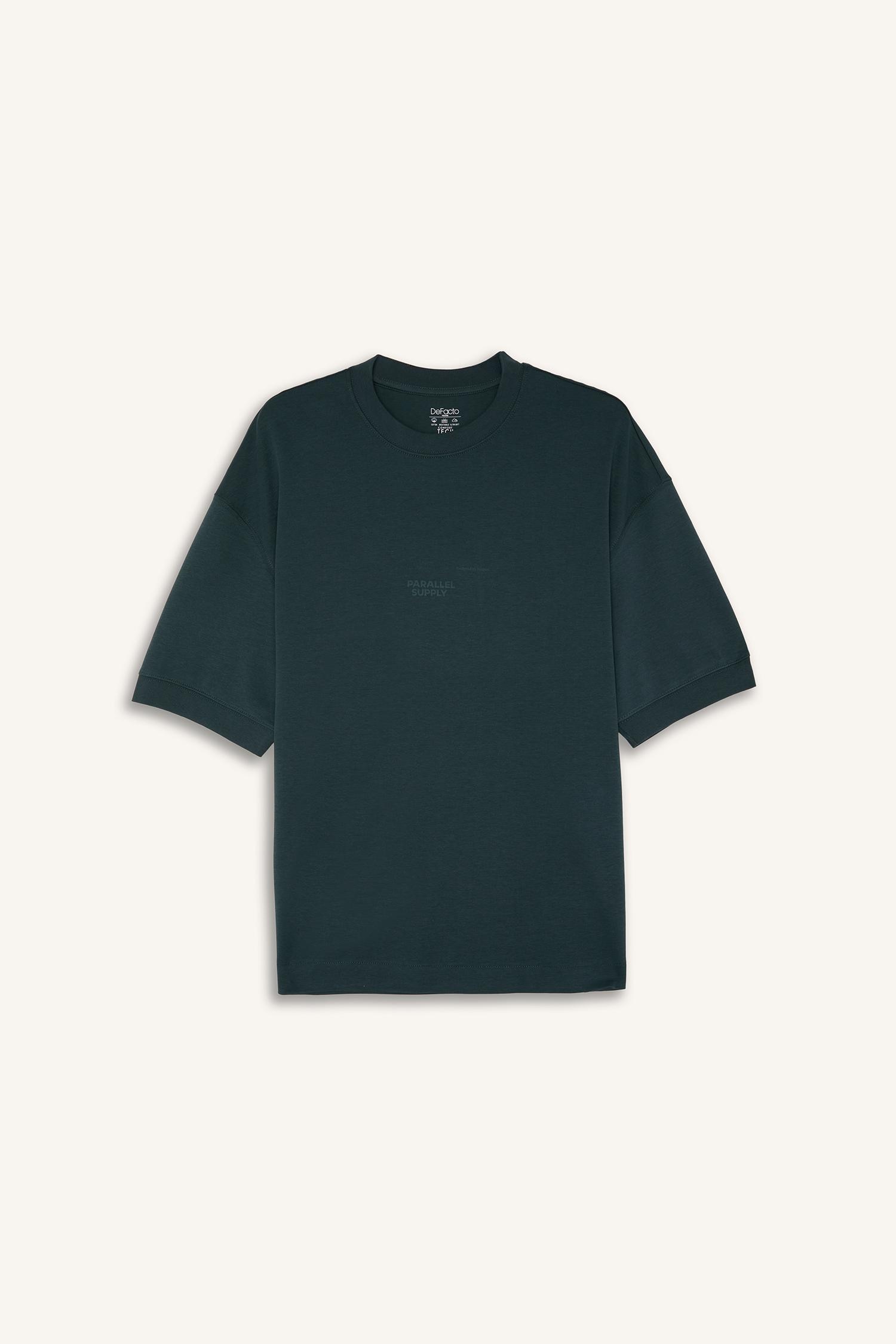 DeFacto Loose Fit Kısa Kollu Baskılı Tişört görsel 6