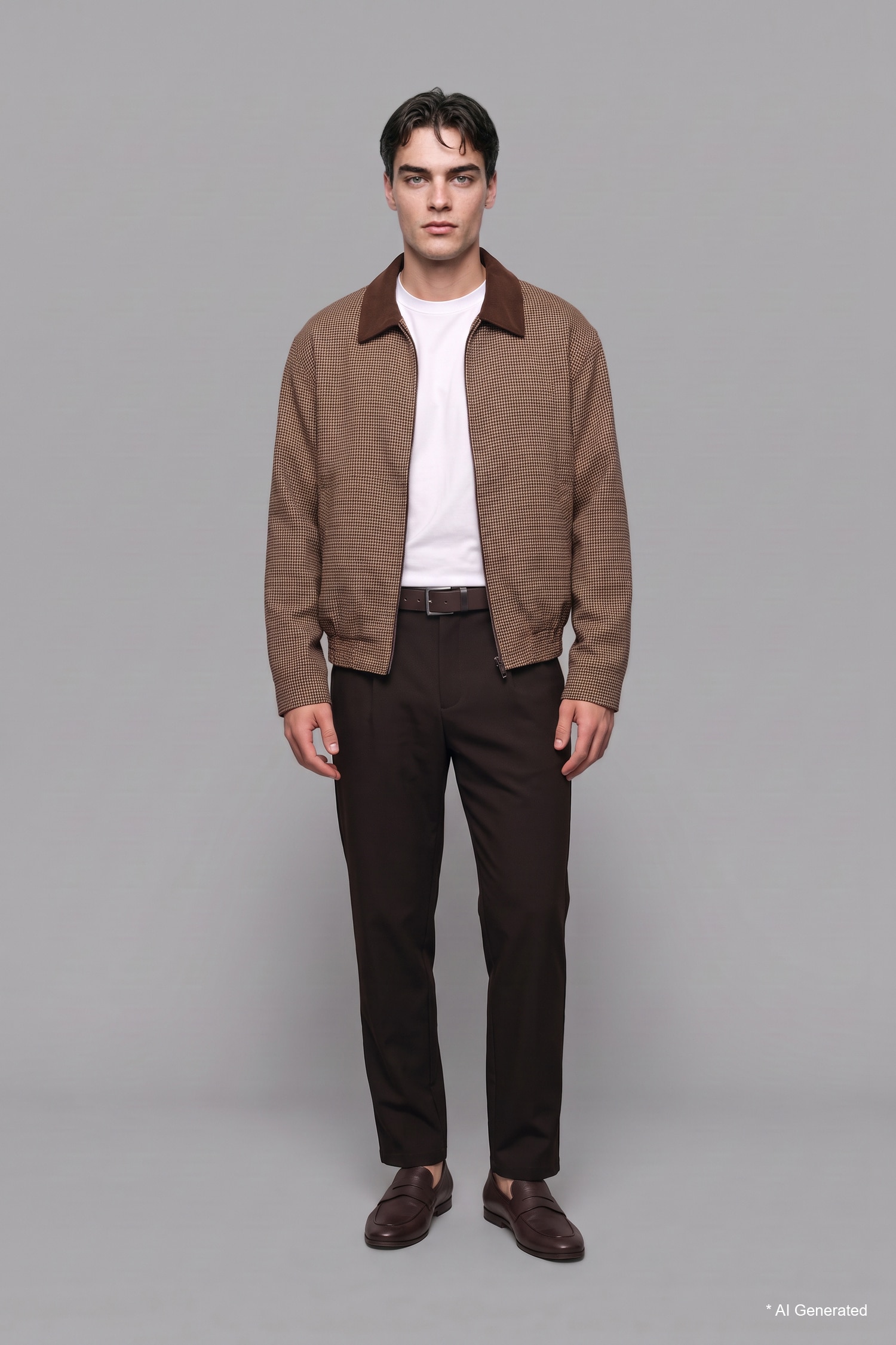 DeFacto Beli Büzgülü Pileli Straight Fit Pantolon