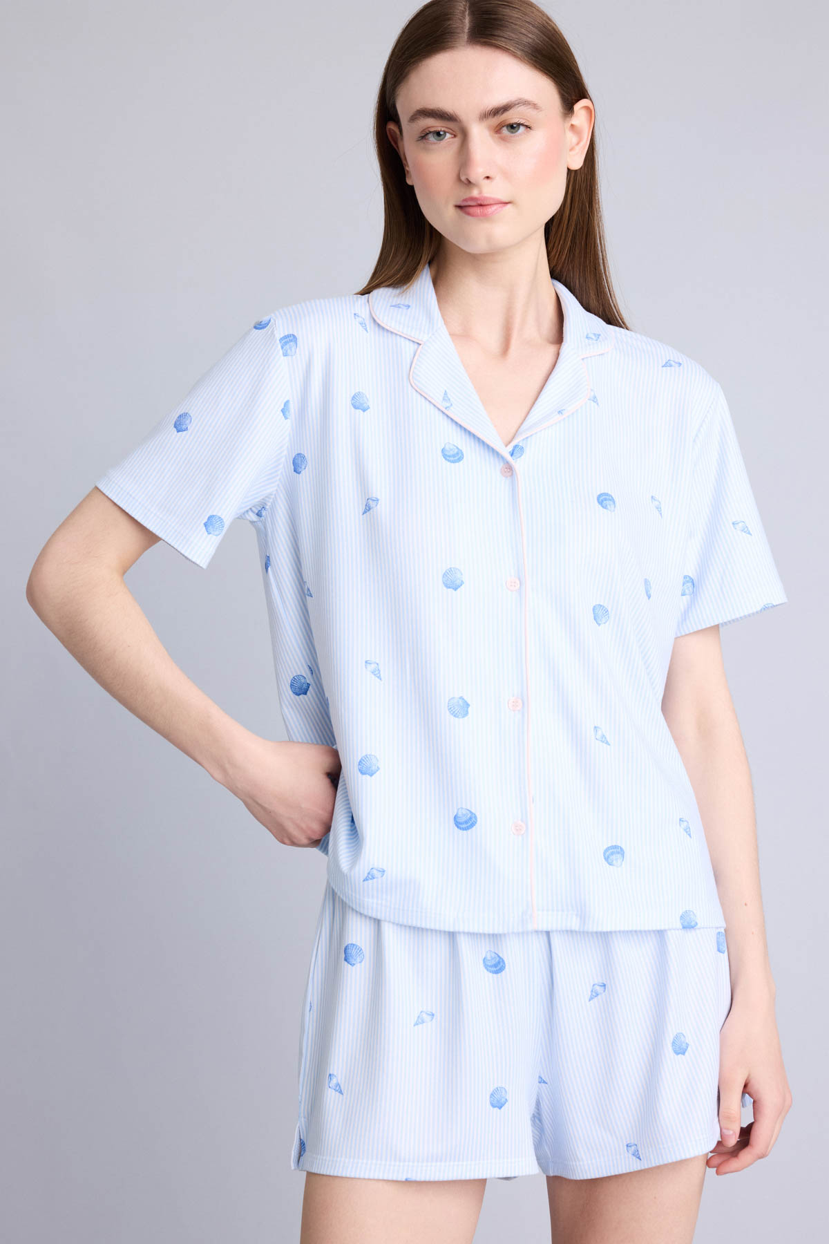 DeFacto Ultra Yumuşak Regular Fıt Softshell Pijama Takımı görsel 4