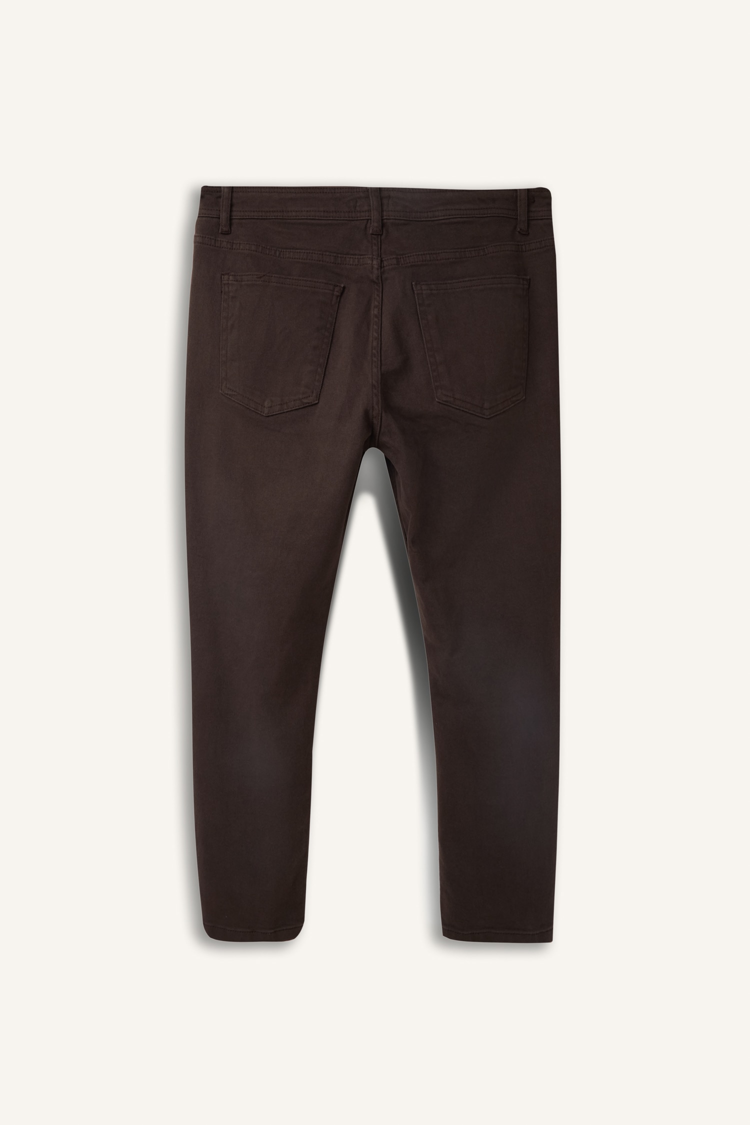 DeFacto Tapered Fıt Pamuklu Pantolon görsel 3