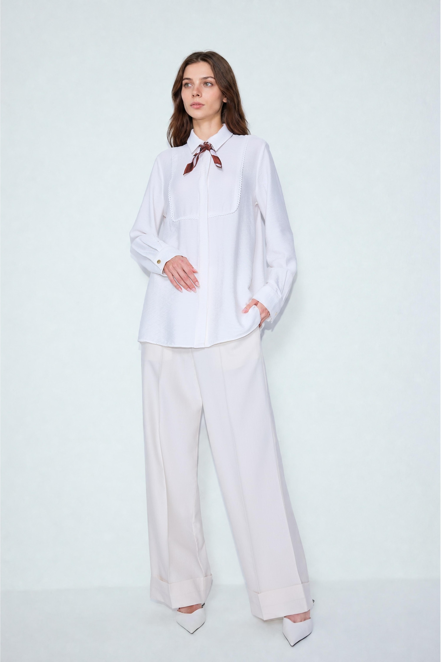 DeFacto Straight Fit Pantolon görsel 2