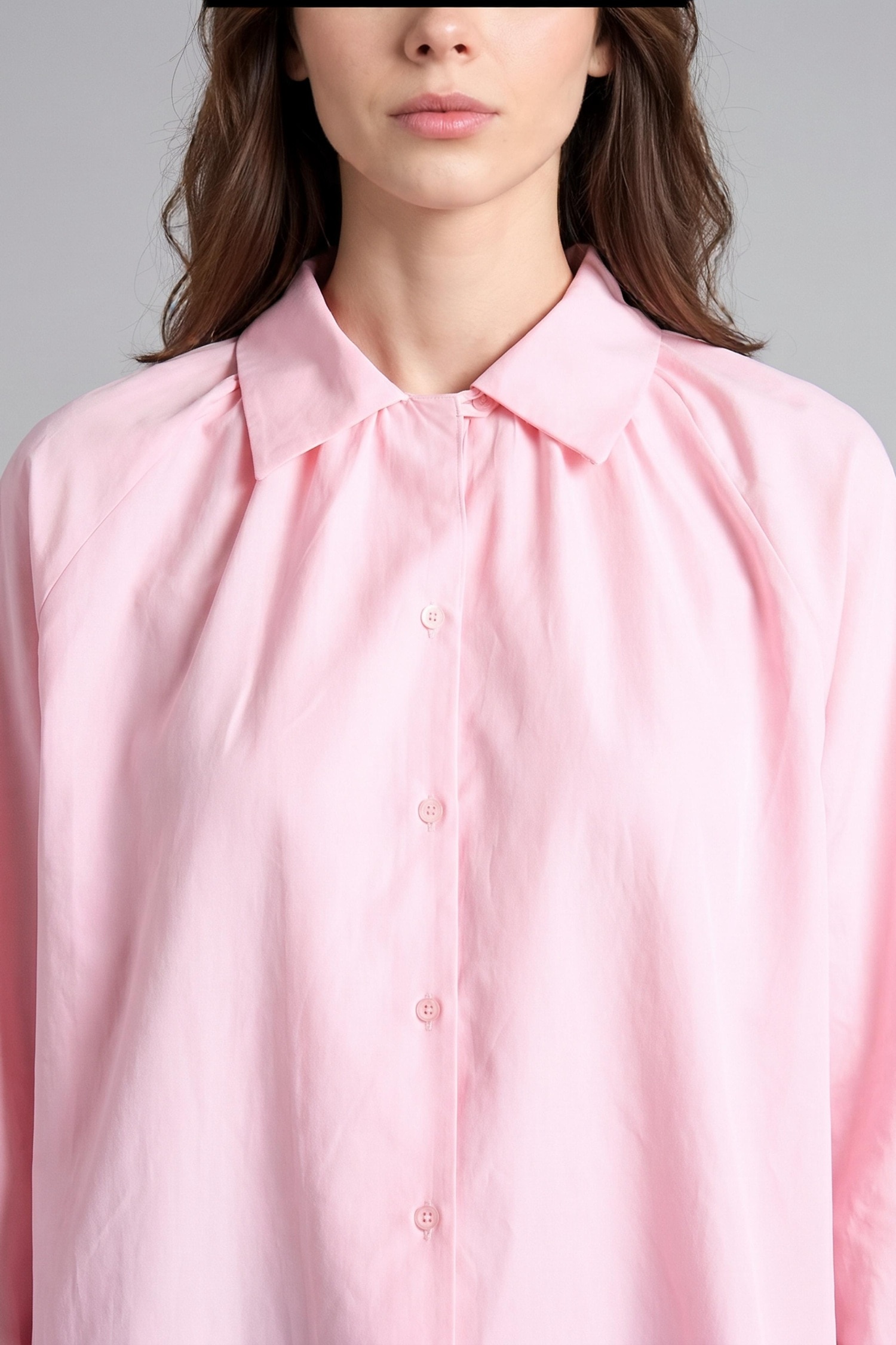 DeFacto Regular Fit Uzun Kollu Poplin Tunik görsel 4