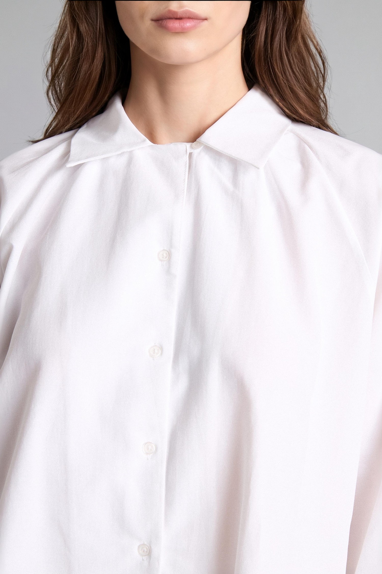 DeFacto Regular Fit Uzun Kollu Poplin Tunik görsel 7