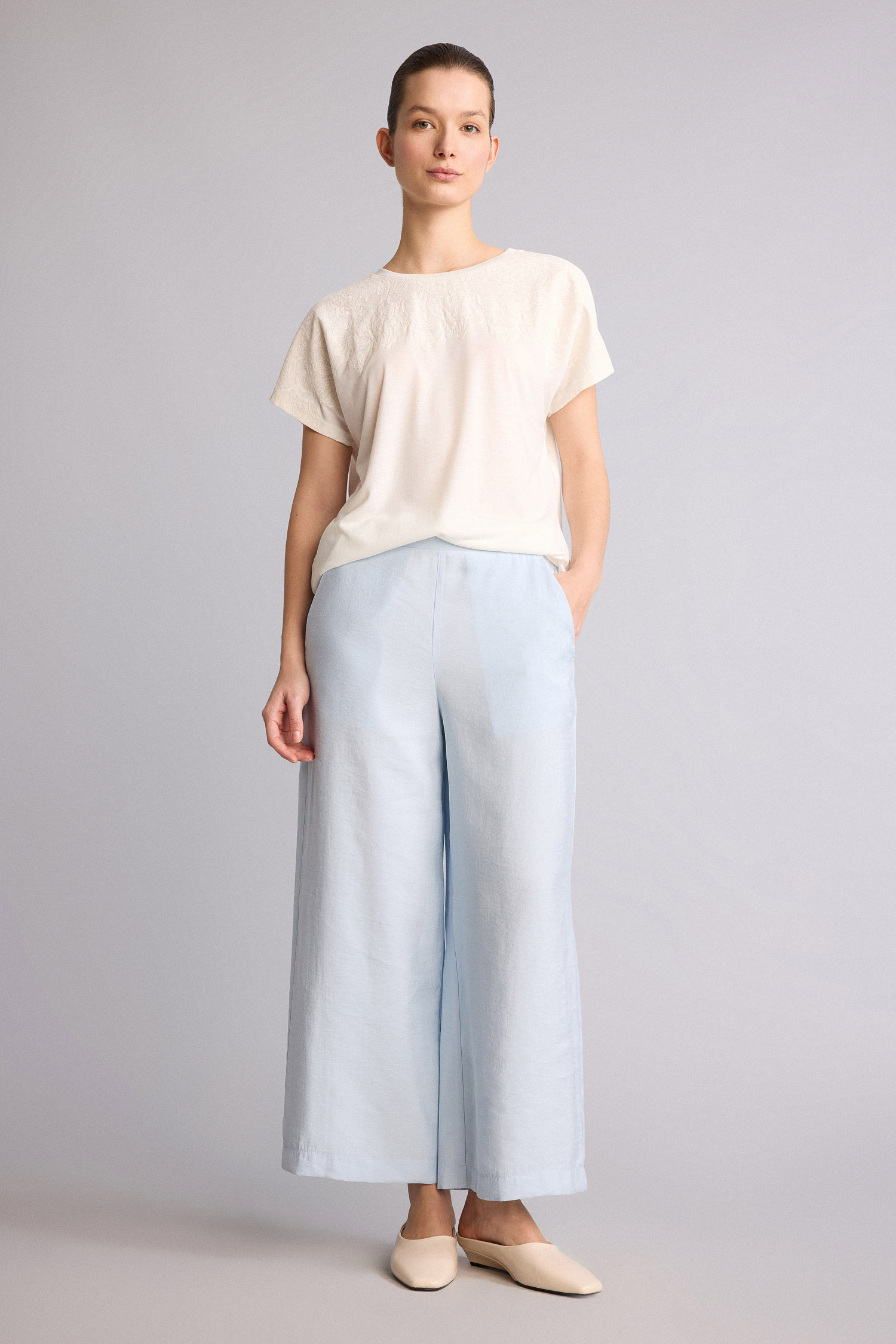 DeFacto Regular Fit Modal Pantolon görsel 2
