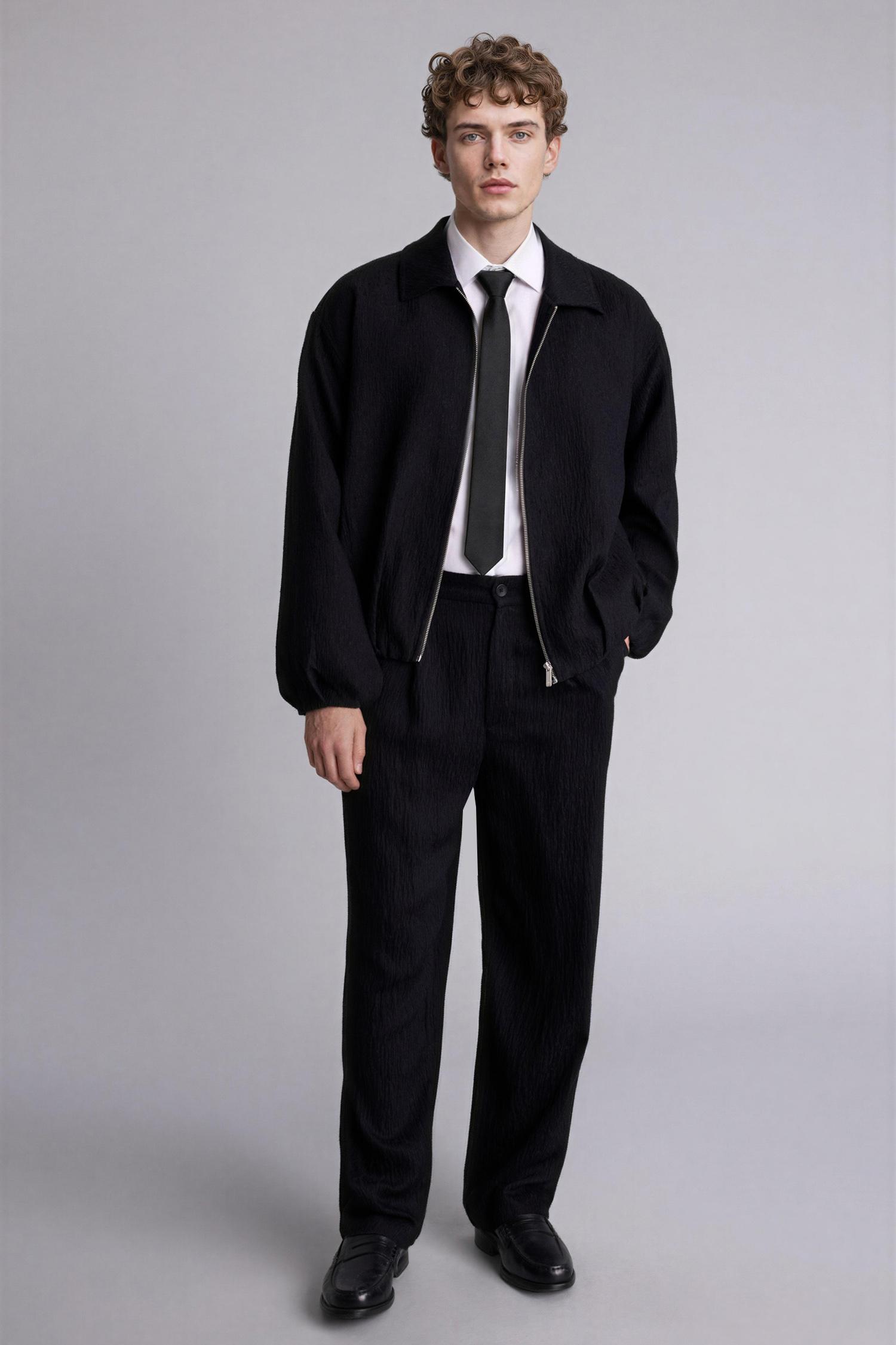 DeFacto OVERSIZE FIT Yaka Detaylı Mont görsel 2