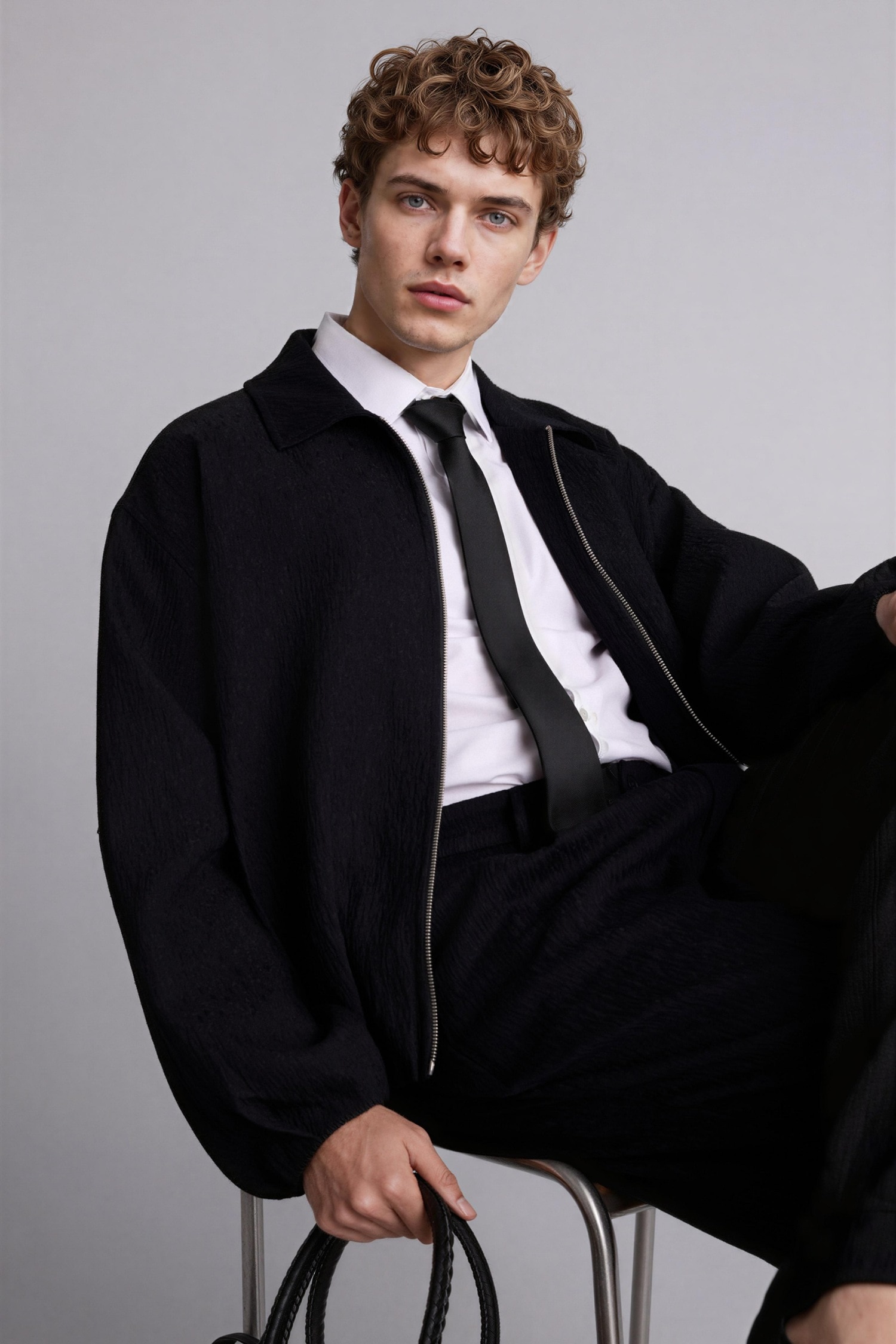 DeFacto OVERSIZE FIT Yaka Detaylı Mont görsel 3