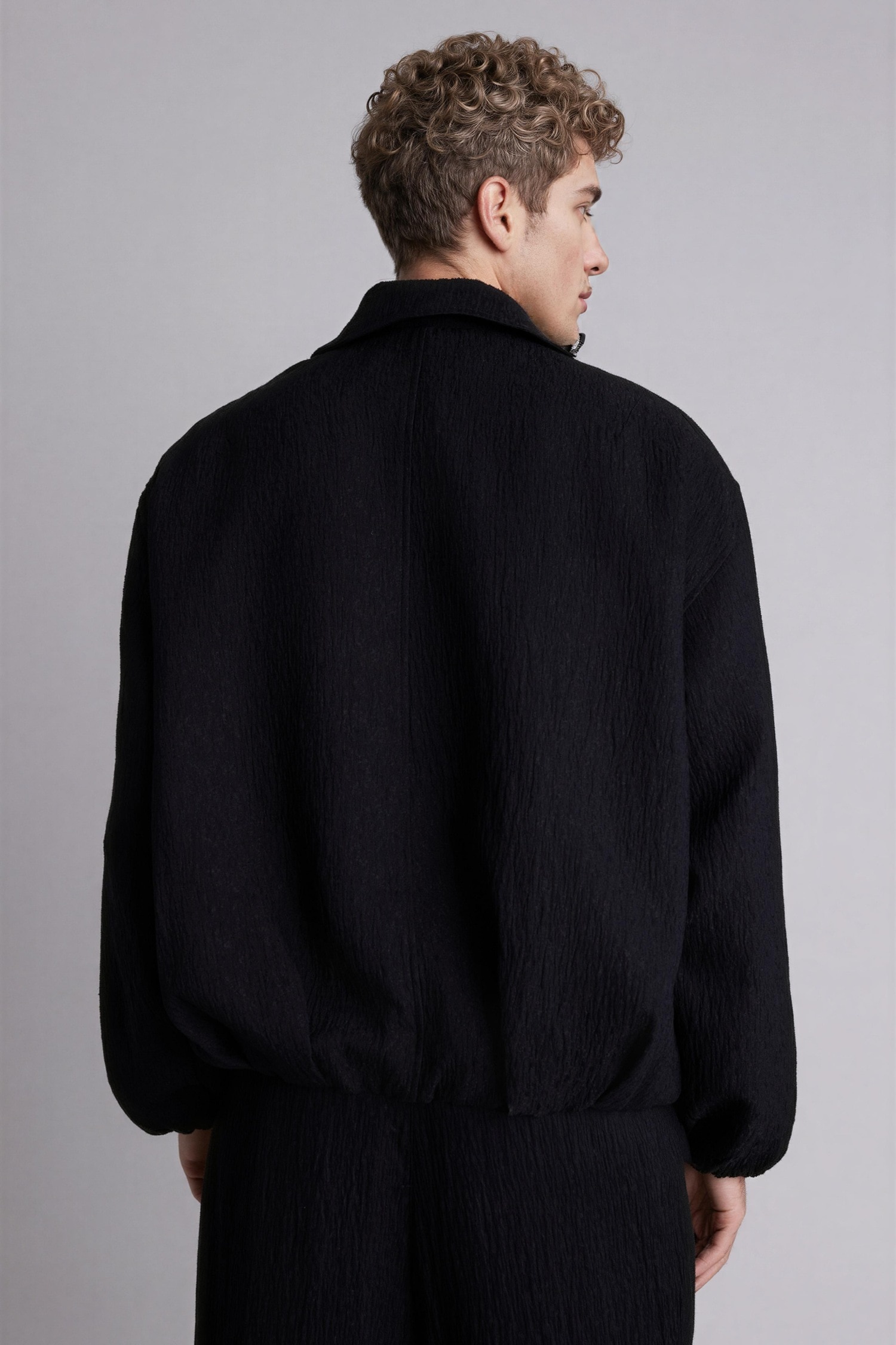 DeFacto OVERSIZE FIT Yaka Detaylı Mont görsel 7