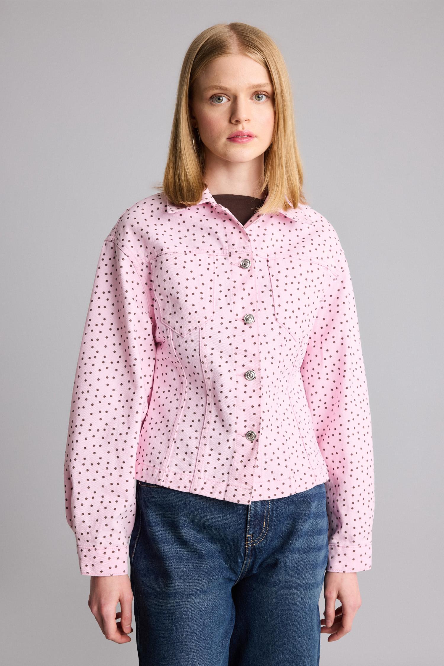 DeFacto %100 Pamuk Regular Fit Gabardin Ceket görsel 7