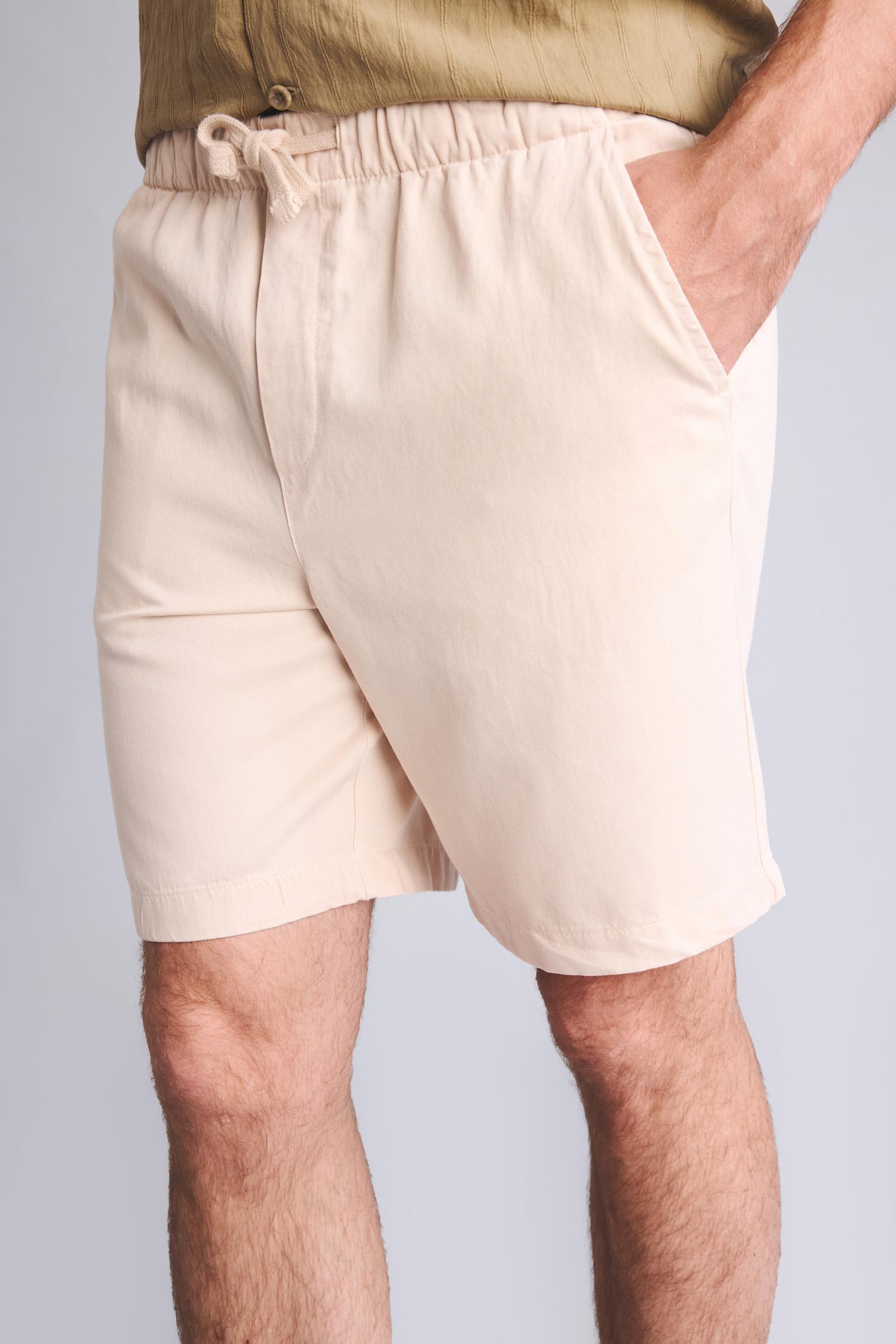 DeFacto Relaxed Fit Elastik Bel Bermuda Şort görsel 4