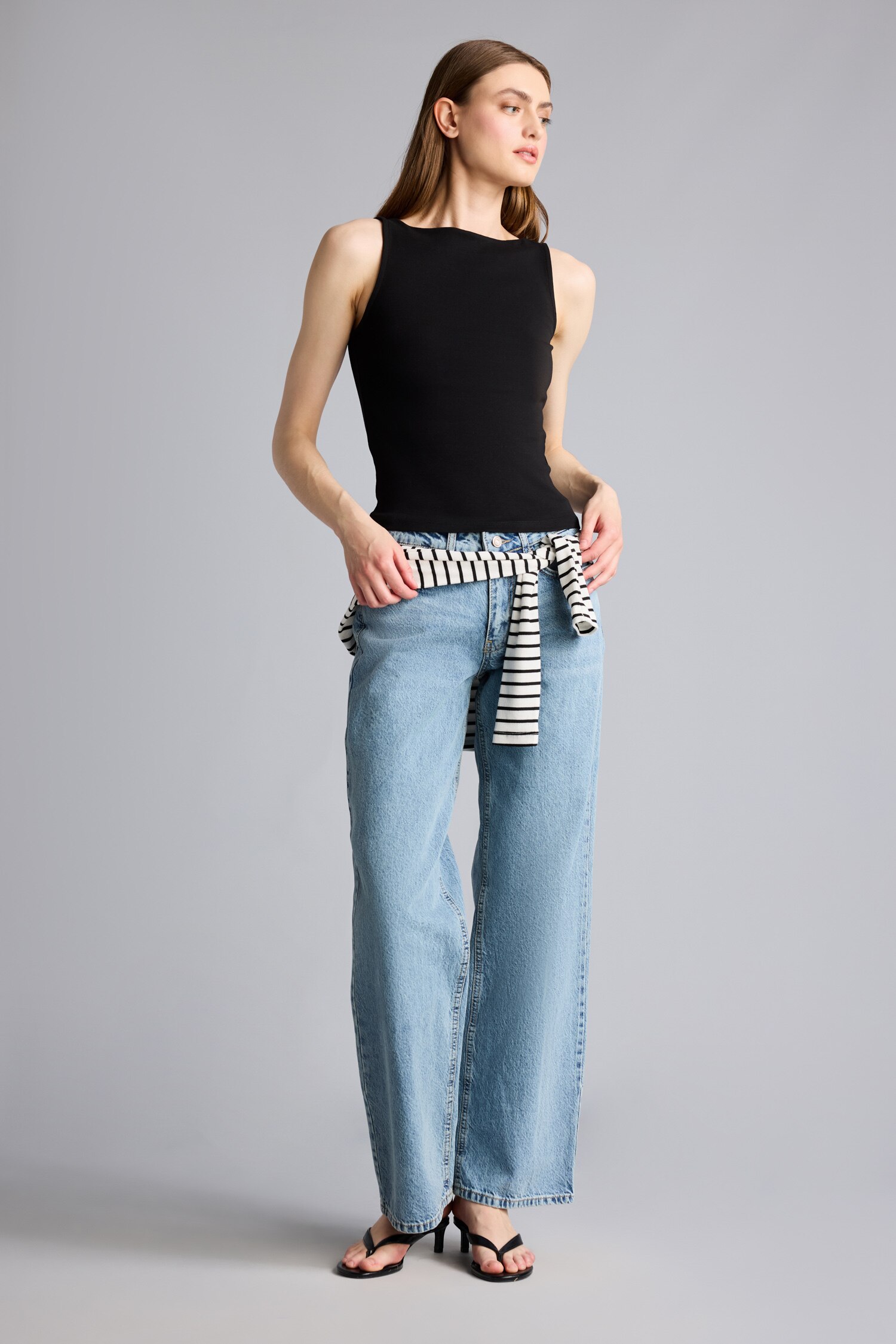 DeFacto Slim Fit Ribana Atlet görsel 2
