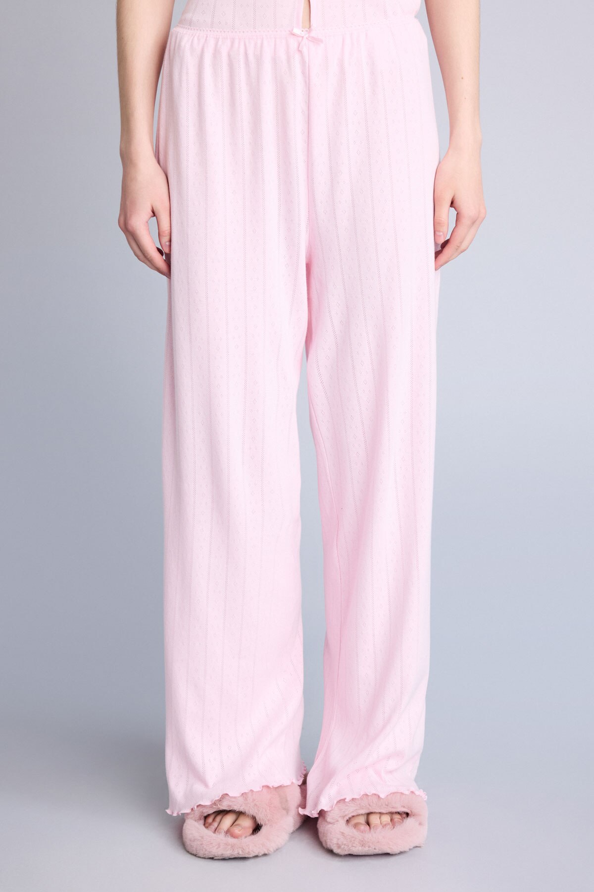 DeFacto %100 Pamuk Regular Fıt Kısa Kollu Pijama Takımı görsel 6